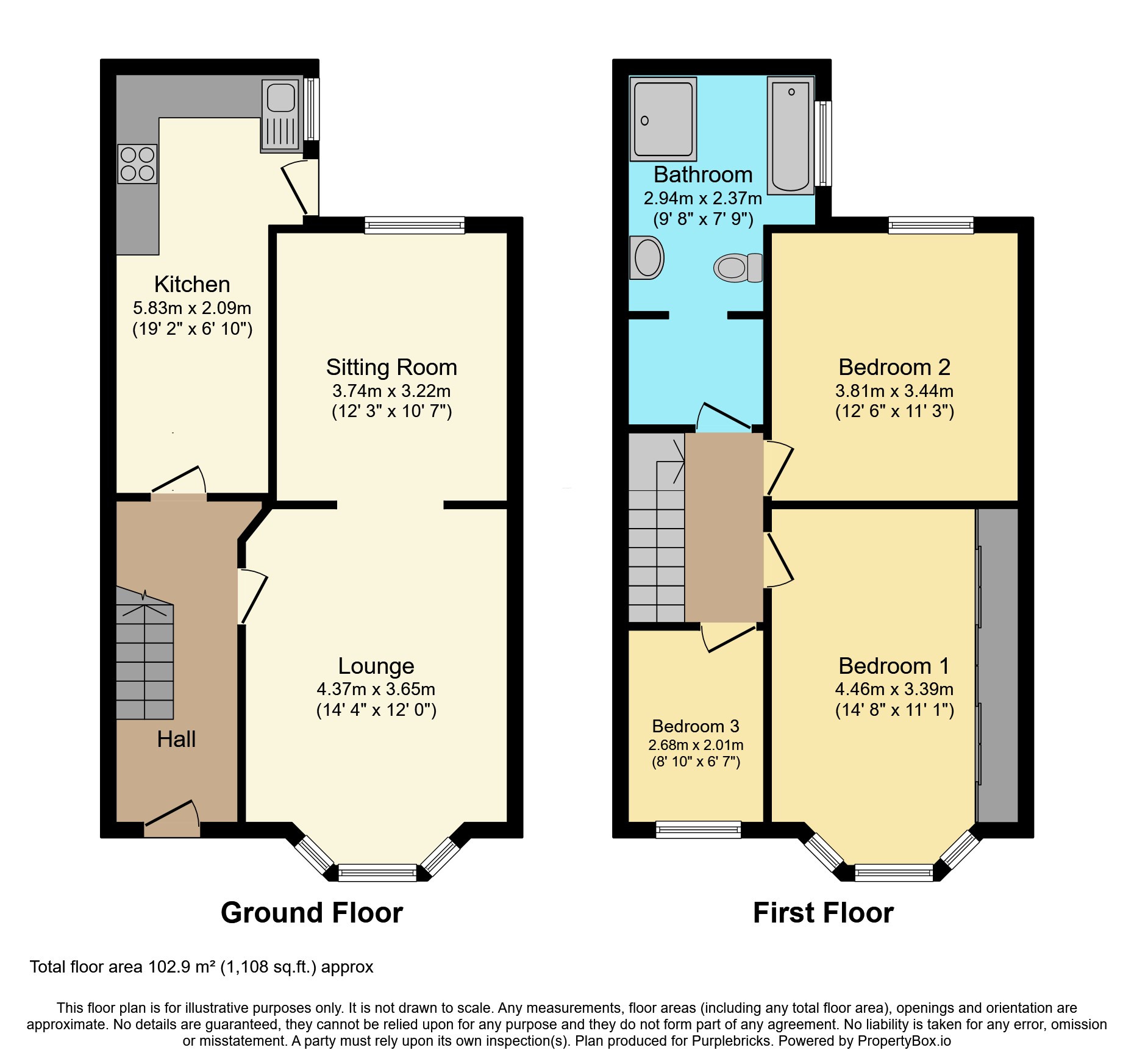38, Woodhall Road, Liverpool floorplan