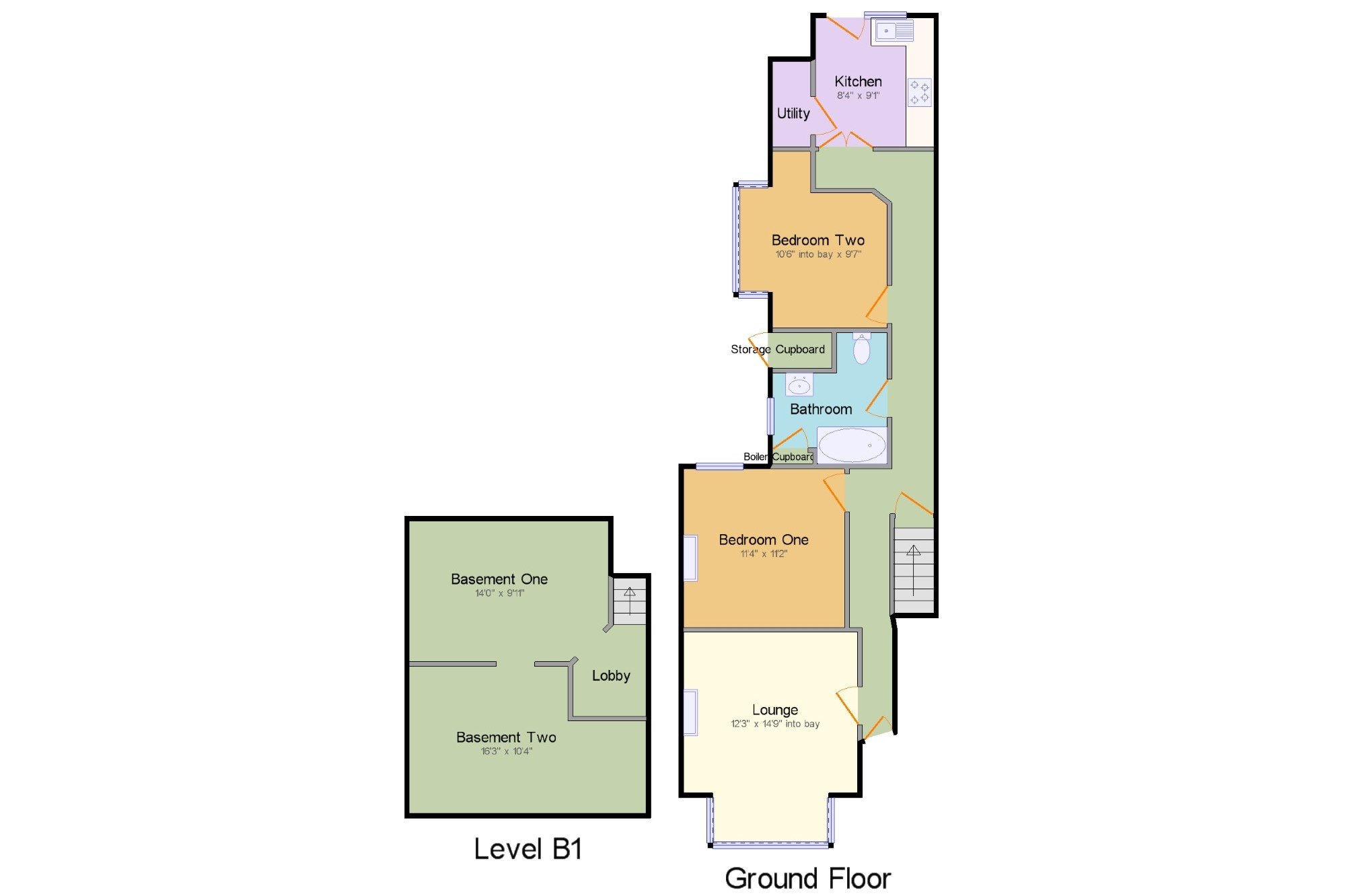 2 Bedrooms Flat to rent in Boscombe Road, Southend-On-Sea SS2