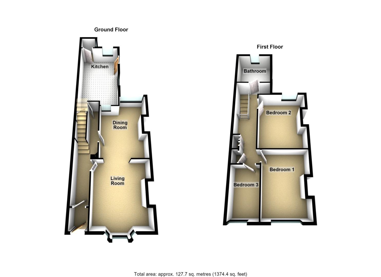 68, Park Avenue, Whitley Bay floorplan