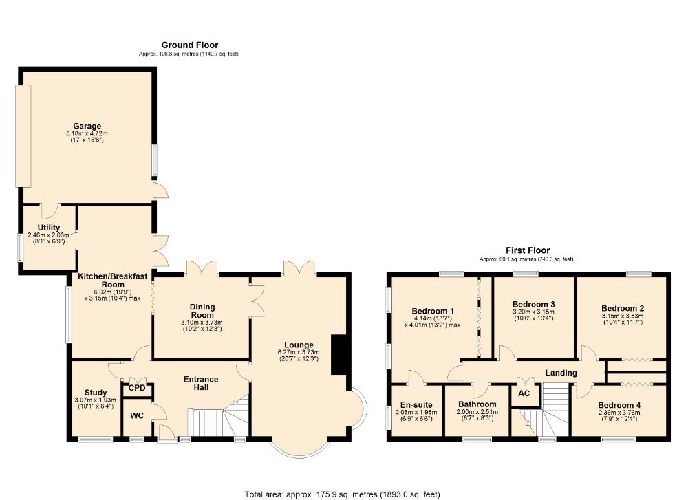 4 Bedrooms Detached house for sale in Pine Court, Little Brington, Northampton NN7