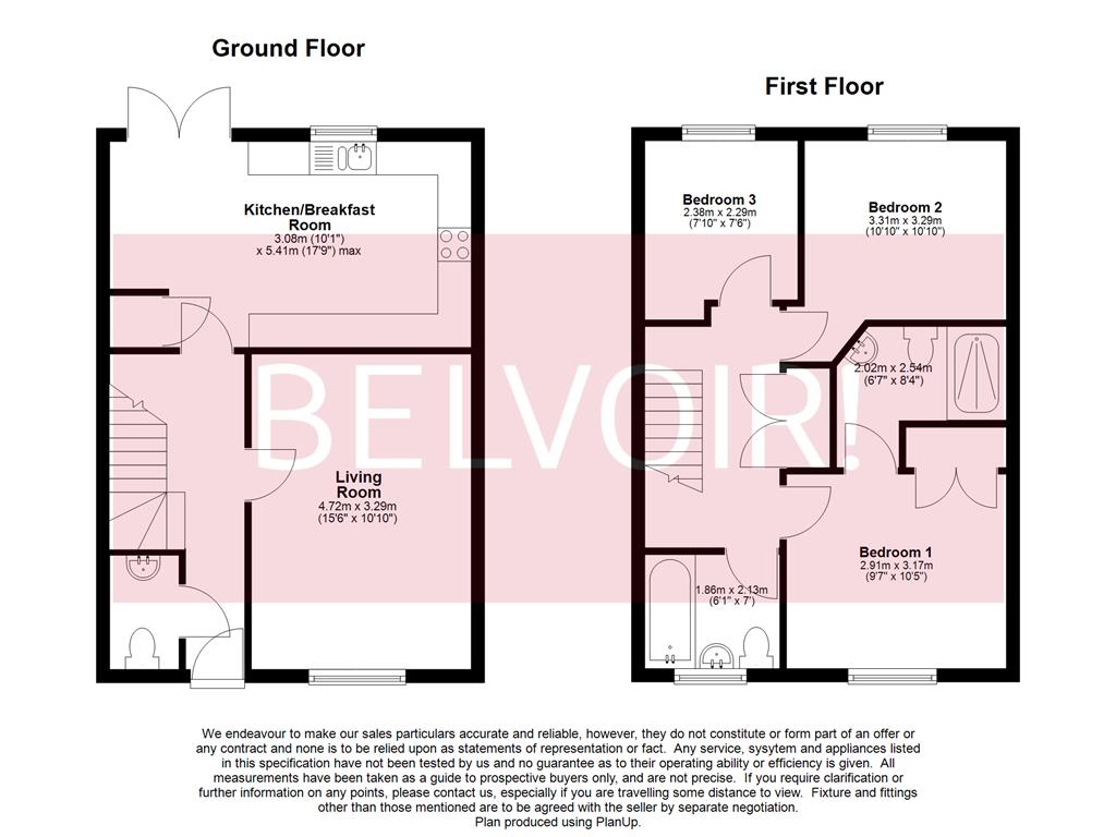 78, Holdenby Drive, Corby floorplan