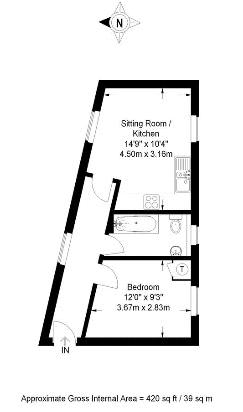 1 Bedrooms Flat to rent in London Road, Cheltenham GL52