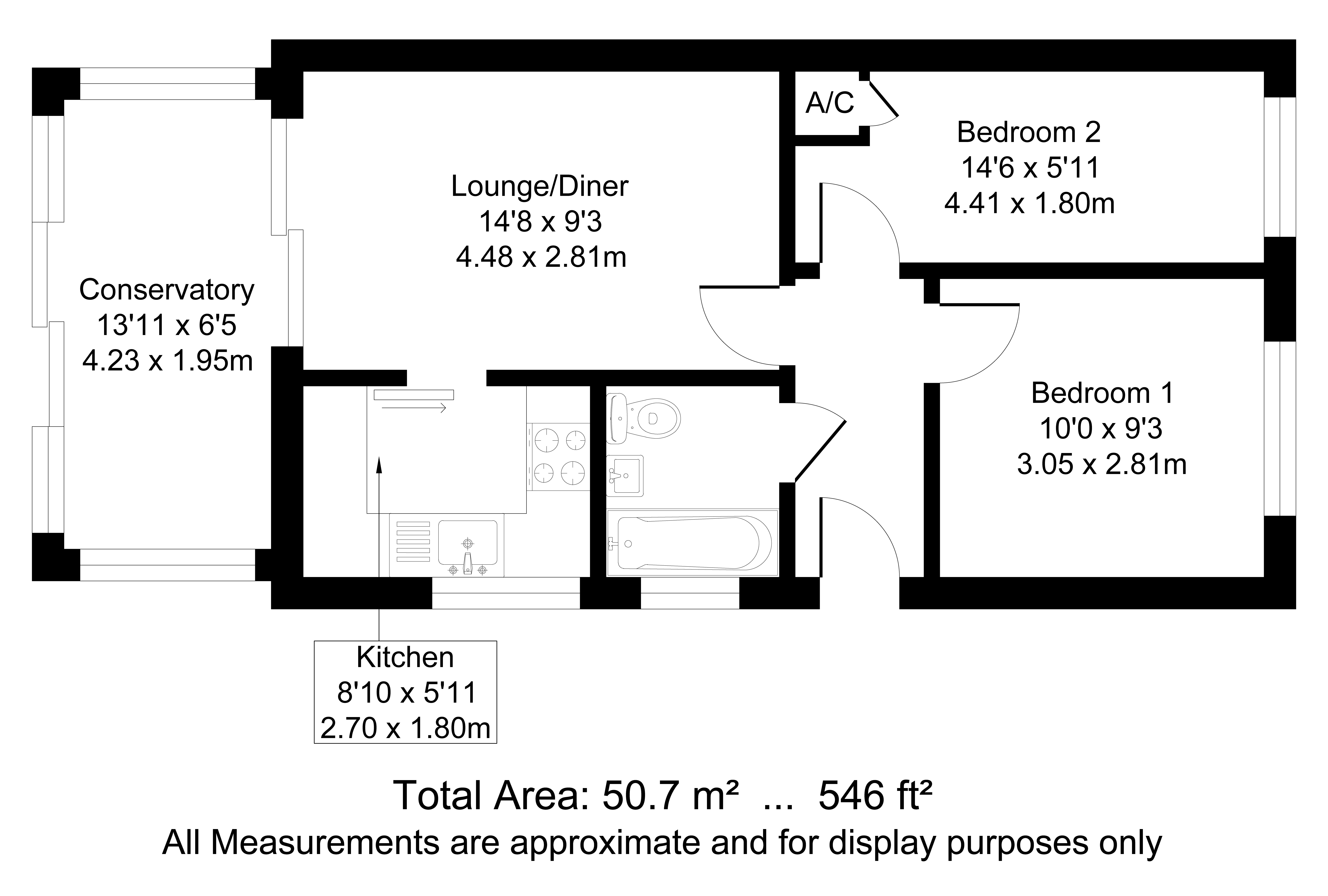 49, The Willows, Wellingborough floorplan