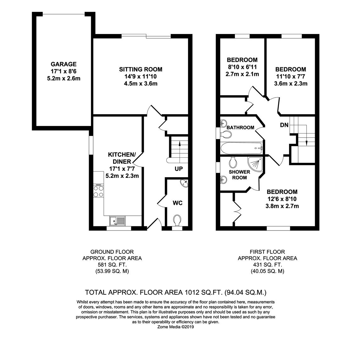 Porter Avenue, Kings Hill ME19, 3 bedroom end terrace house for sale