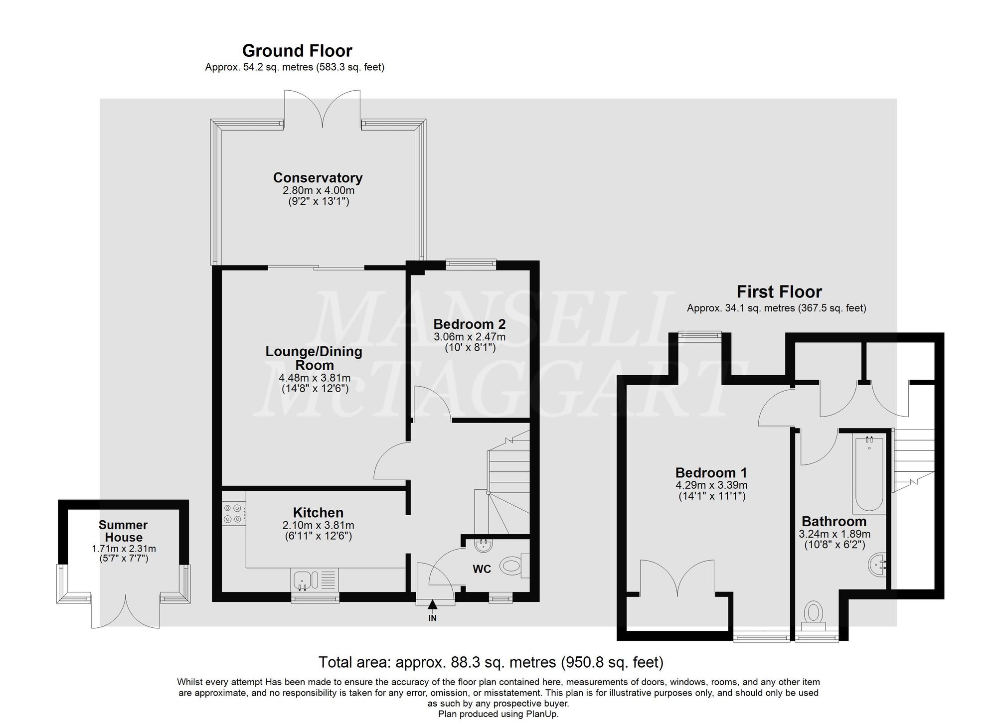 14 High Trees Court Horsehill, Horley floorplan