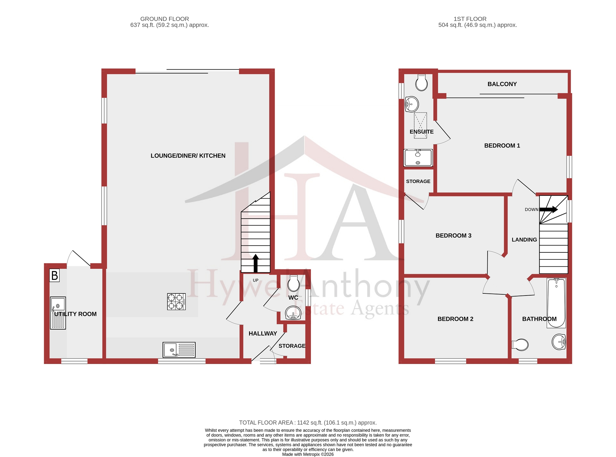 Little Content, The Patch, Pontyclun floorplan