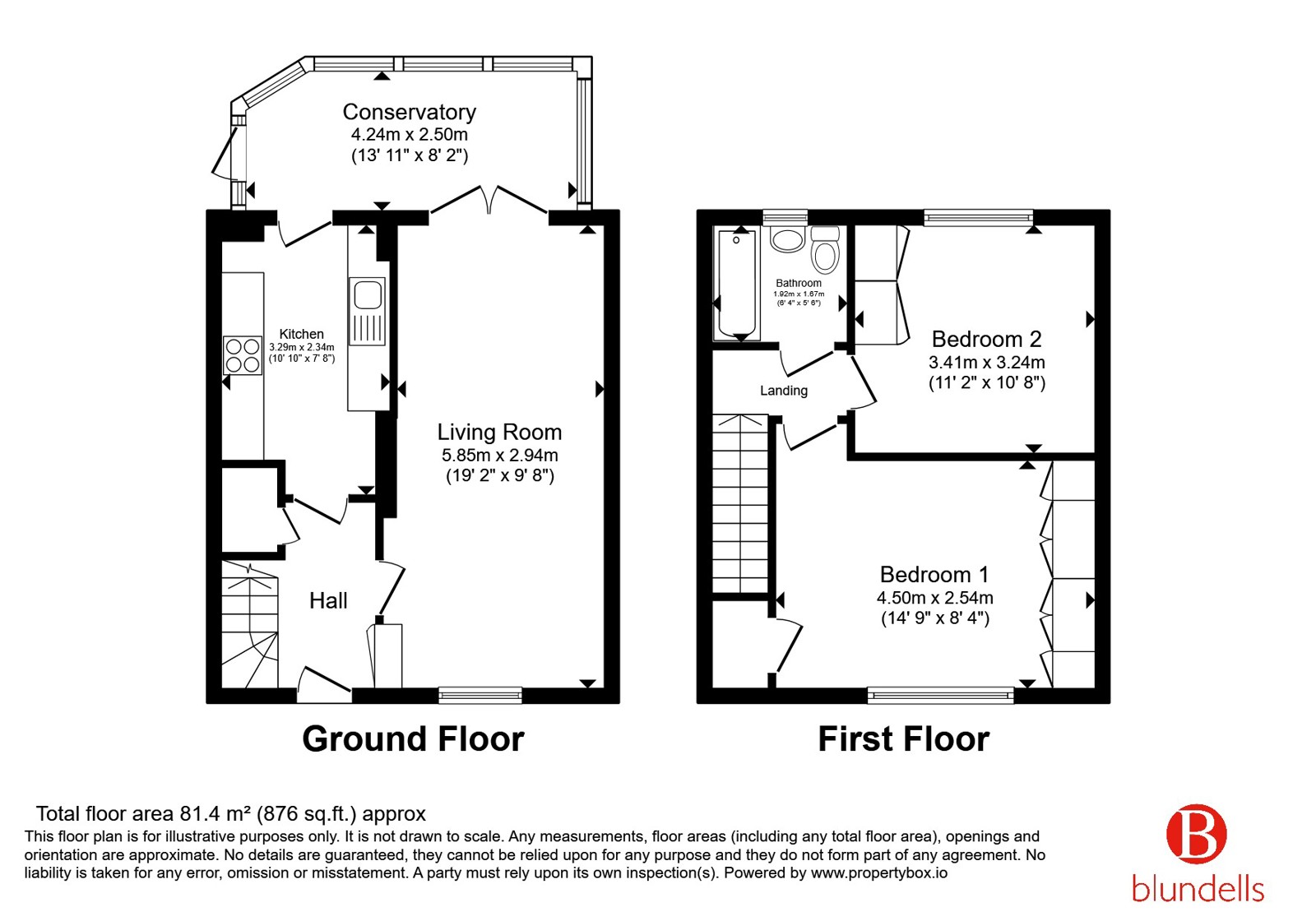 26, Lilac Road, Sheffield floorplan