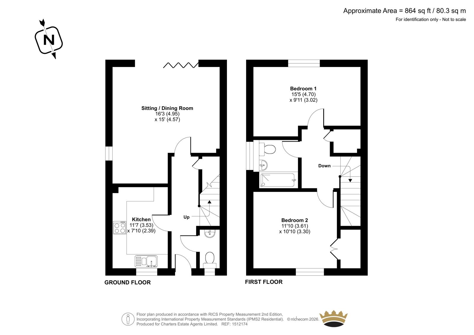 Plot 1 - Langdown Lawn,, Malthouse Court,, Hythe floorplan