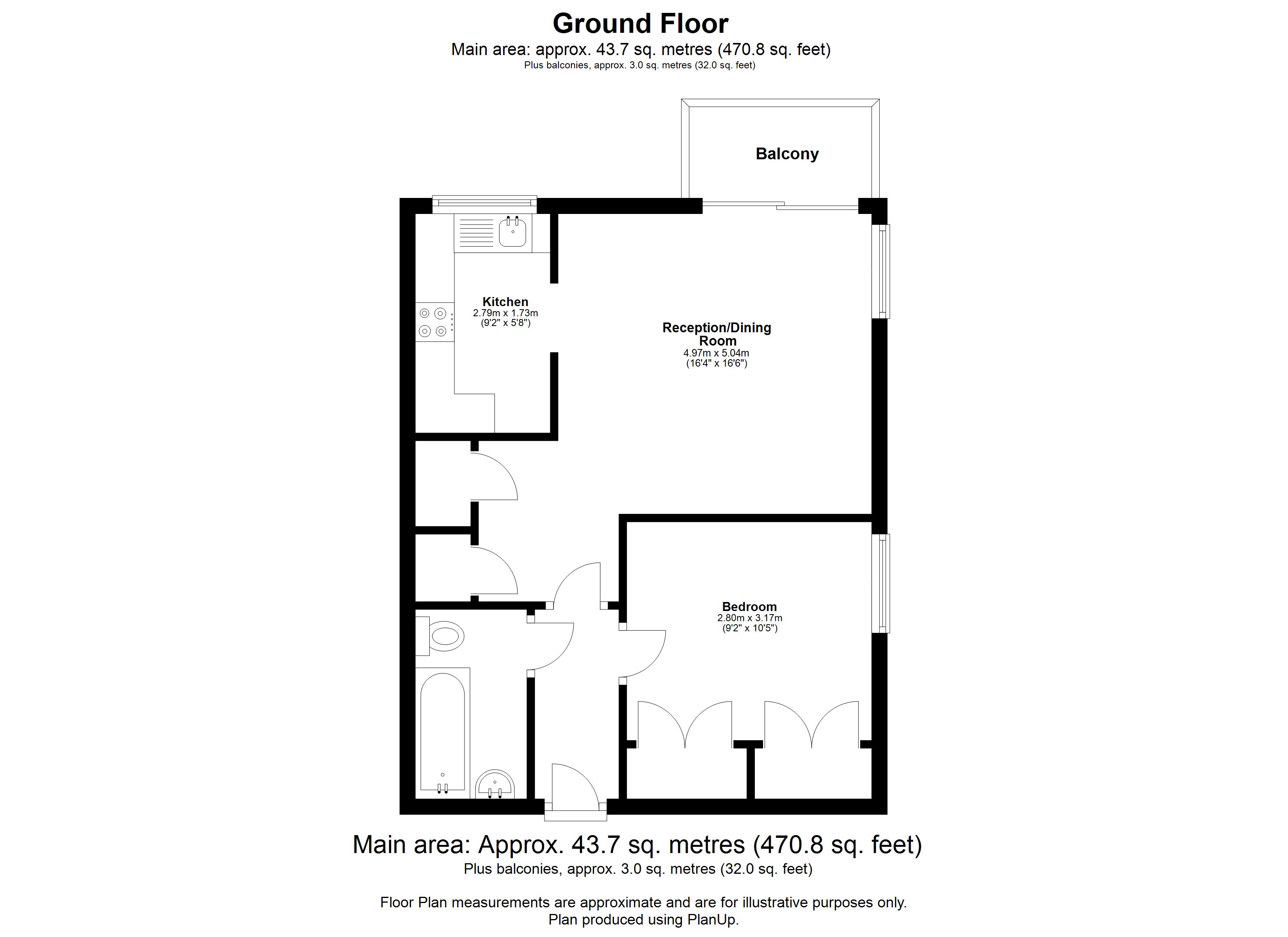 Flat 7, Foxheath, Bracknell floorplan