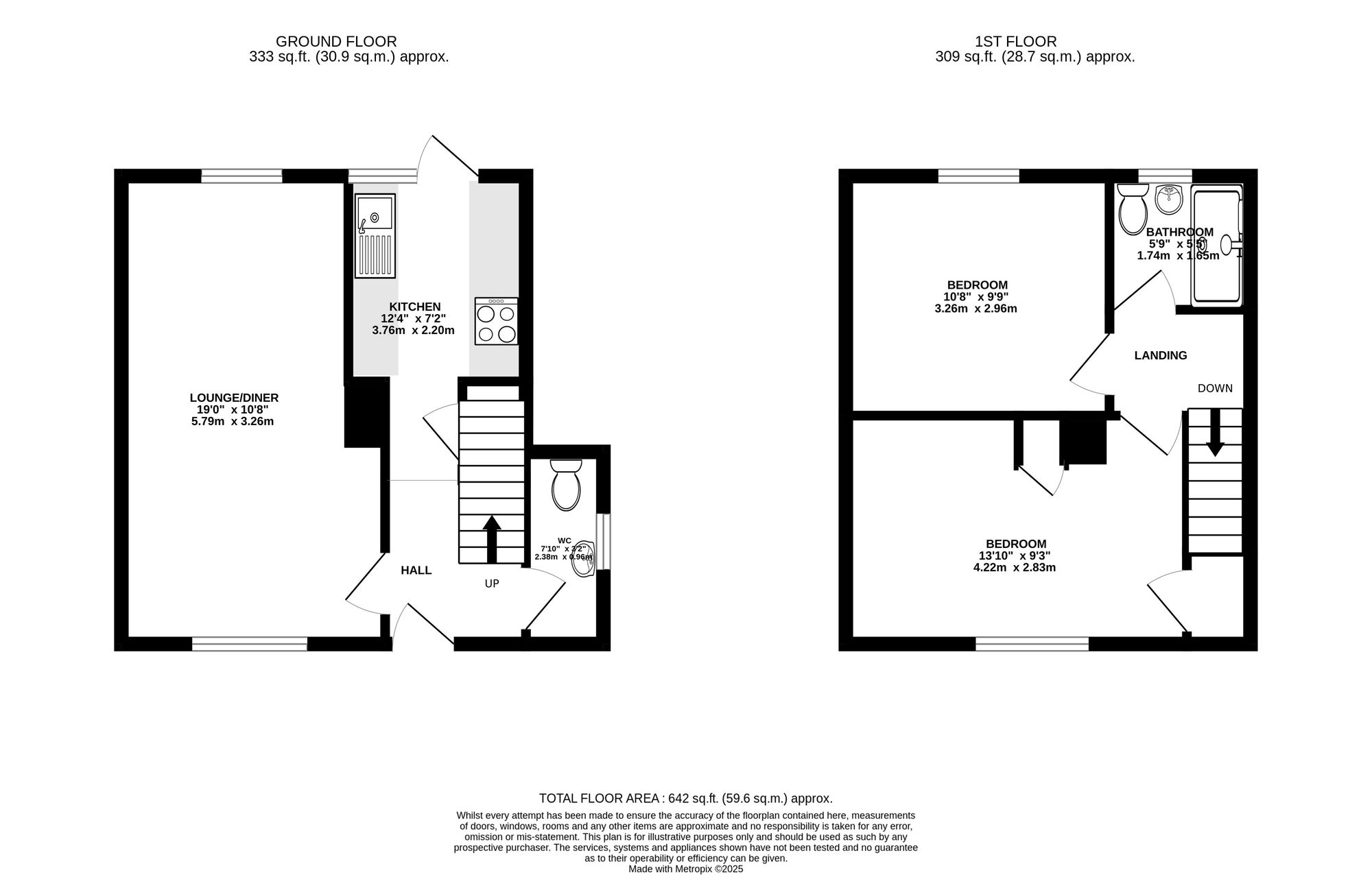10 Forsythia Close, Newport floorplan