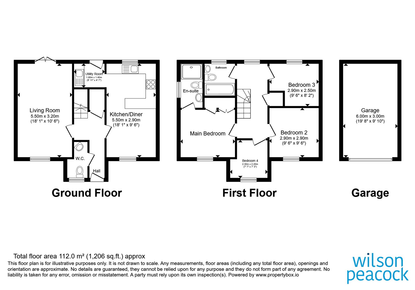 1, Juniper Drive, Bedfordshire floorplan