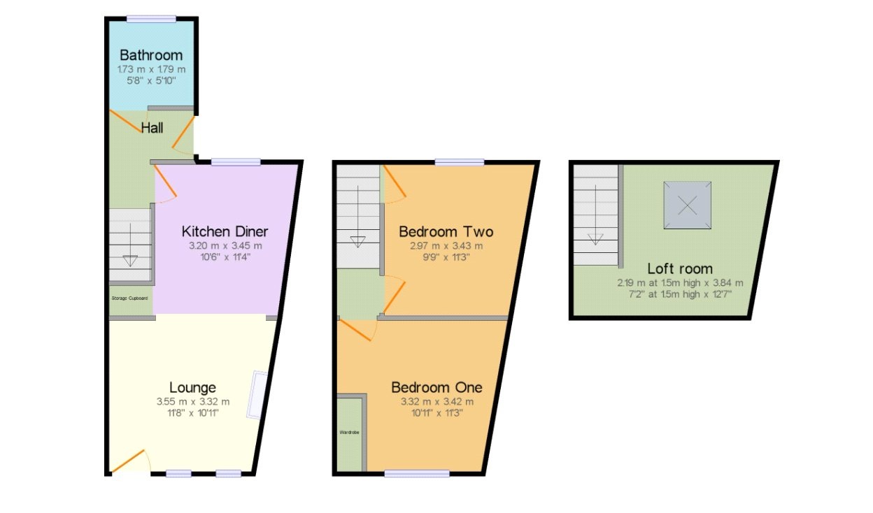 100, Exchange Road, Nottingham floorplan