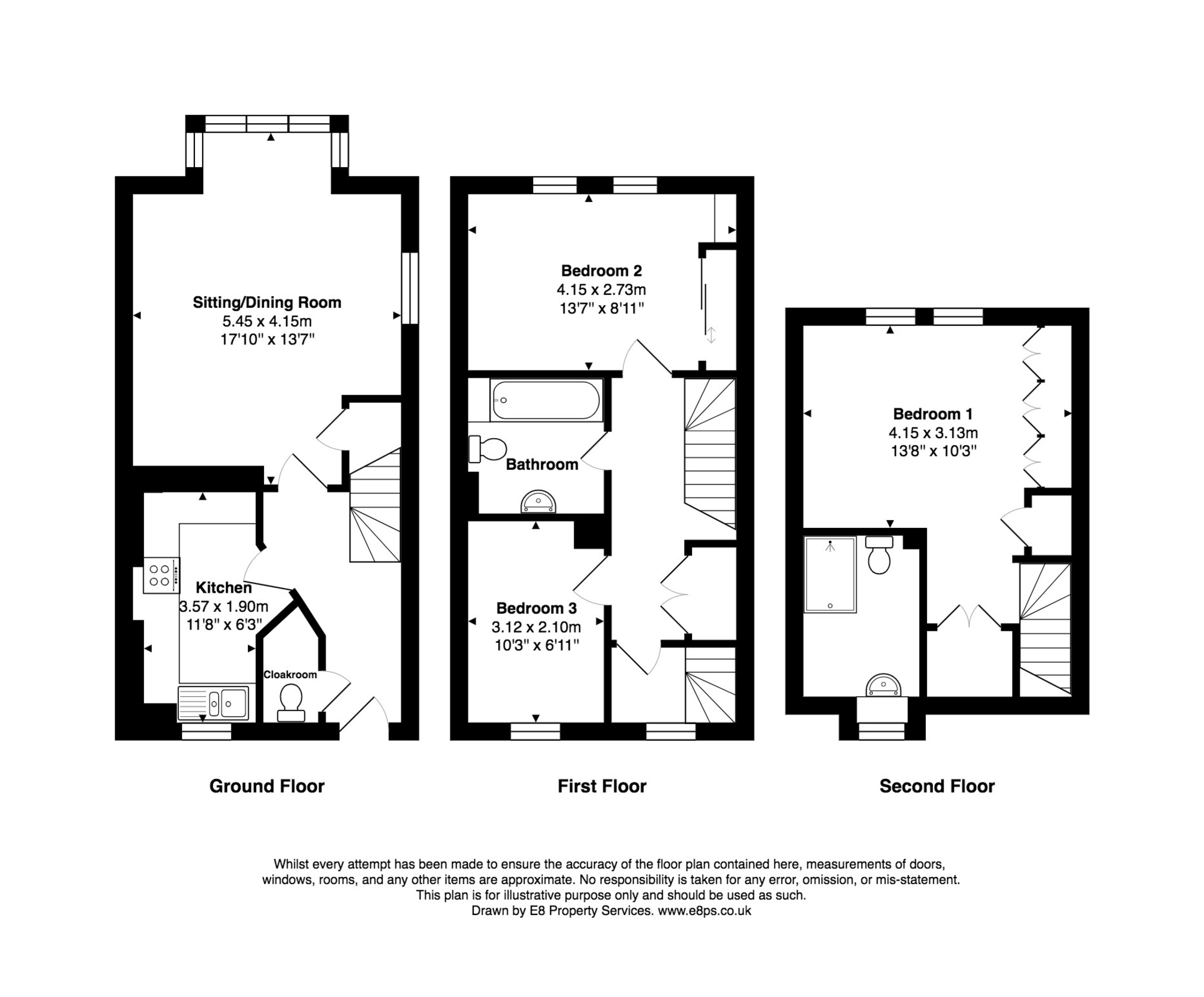 Yew Tree Crescent, Didcot OX11, 3 bedroom town house to rent 60056504