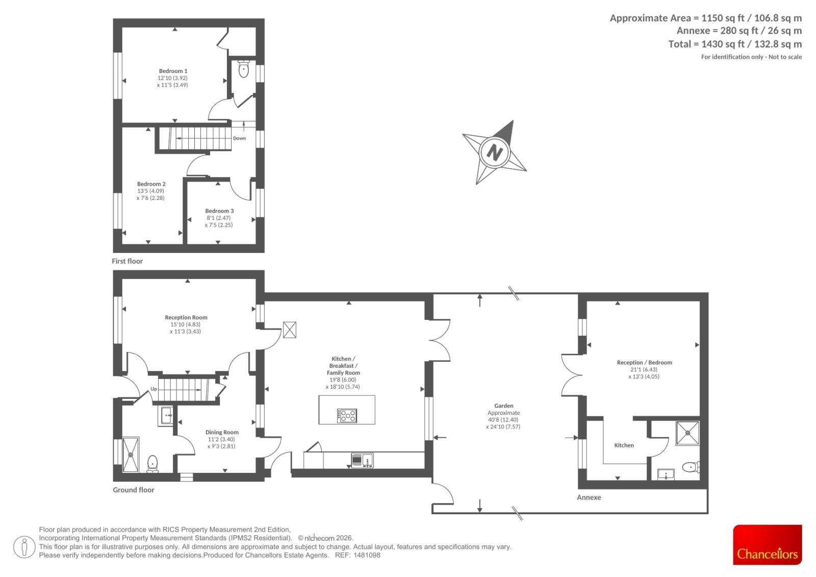 13, South Green, Slough floorplan