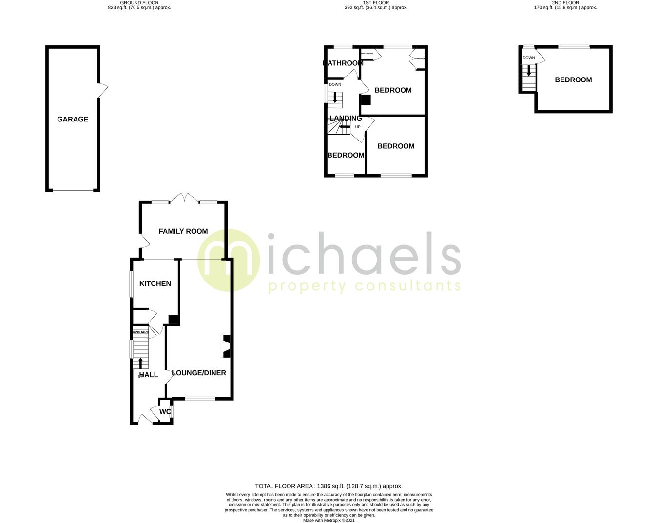 36, Broomfield Crescent, Colchester floorplan