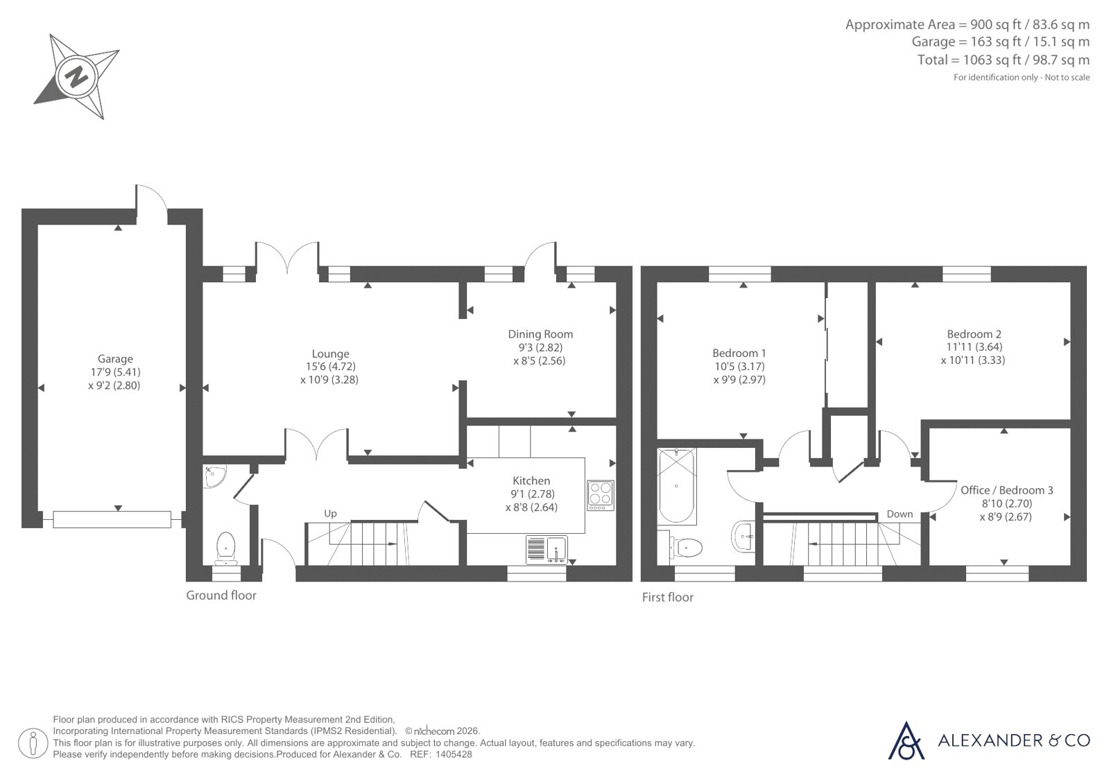 7, Lenborough Close, Buckinghamshire floorplan