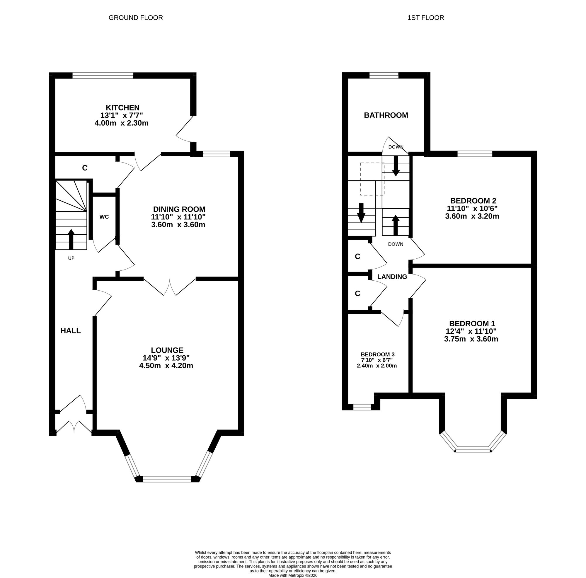 24 Stewart Avenue, Bo'ness floorplan