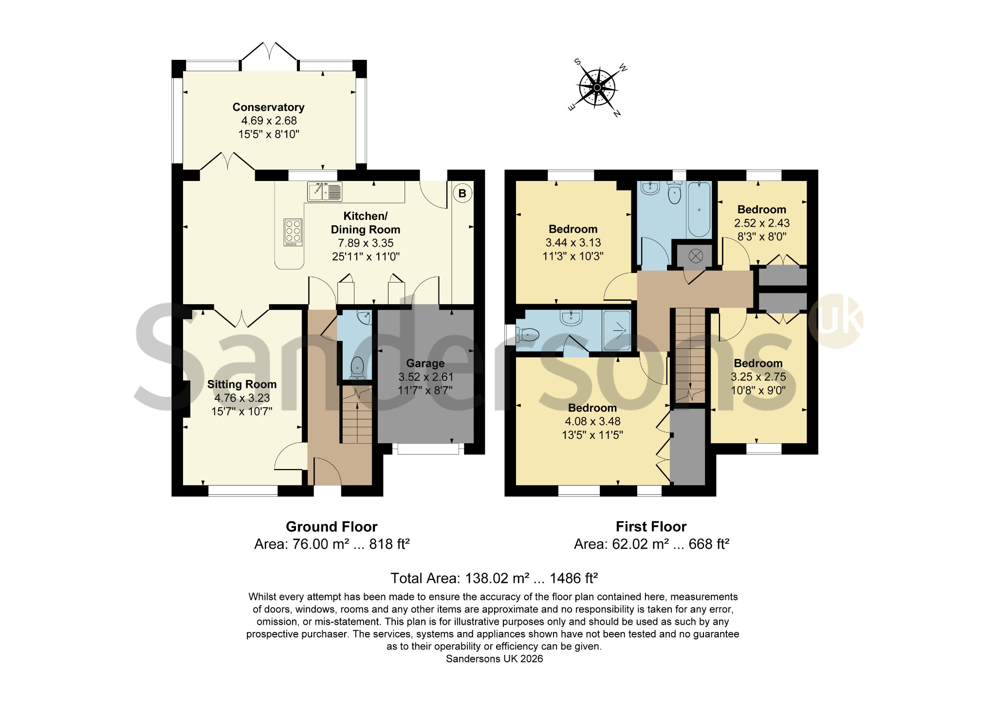 3, Labourham Way, Somerset floorplan