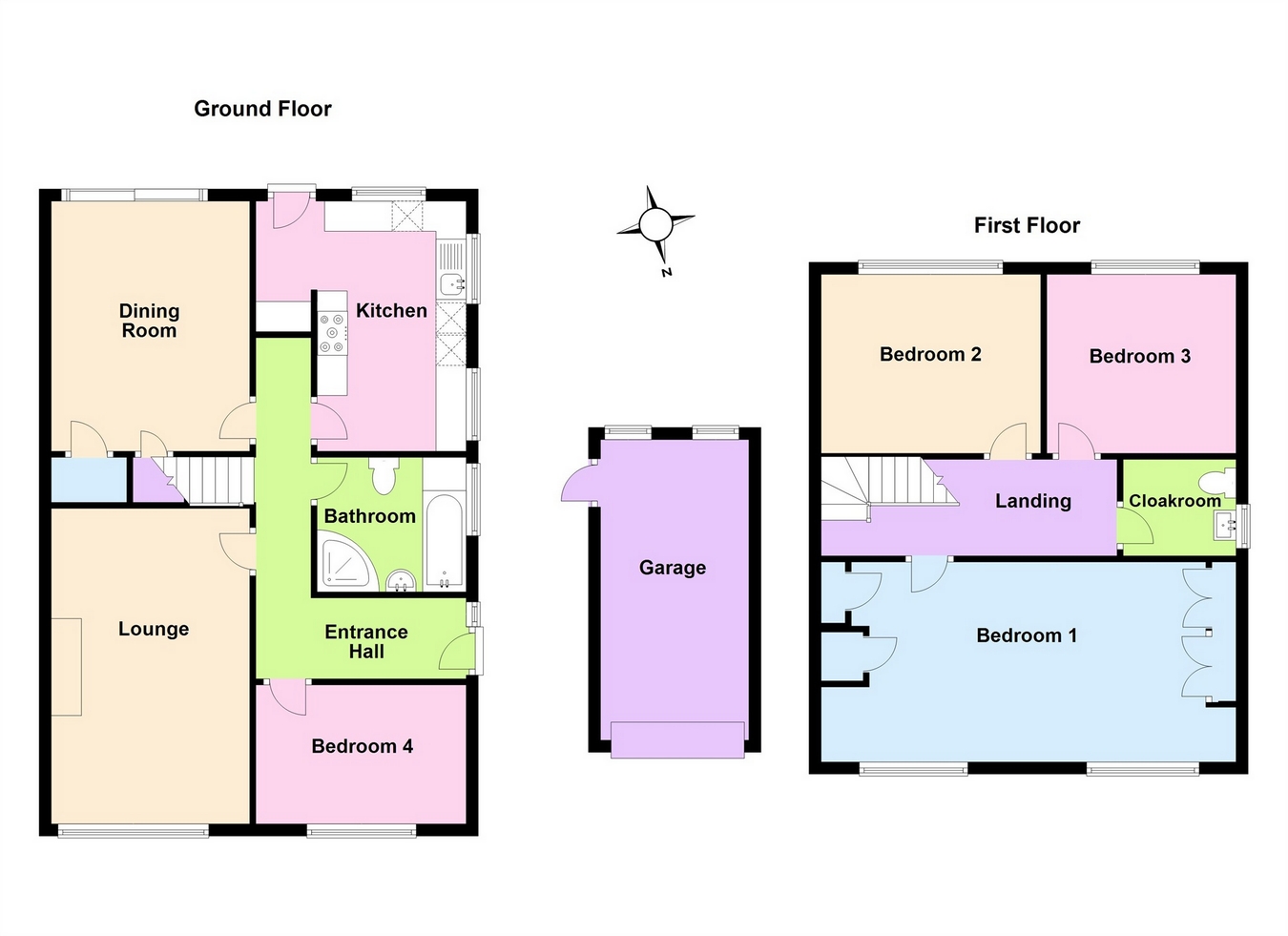 4 Bedrooms Semi-detached house for sale in Cedar Road, Sturry, Canterbury, Kent CT2