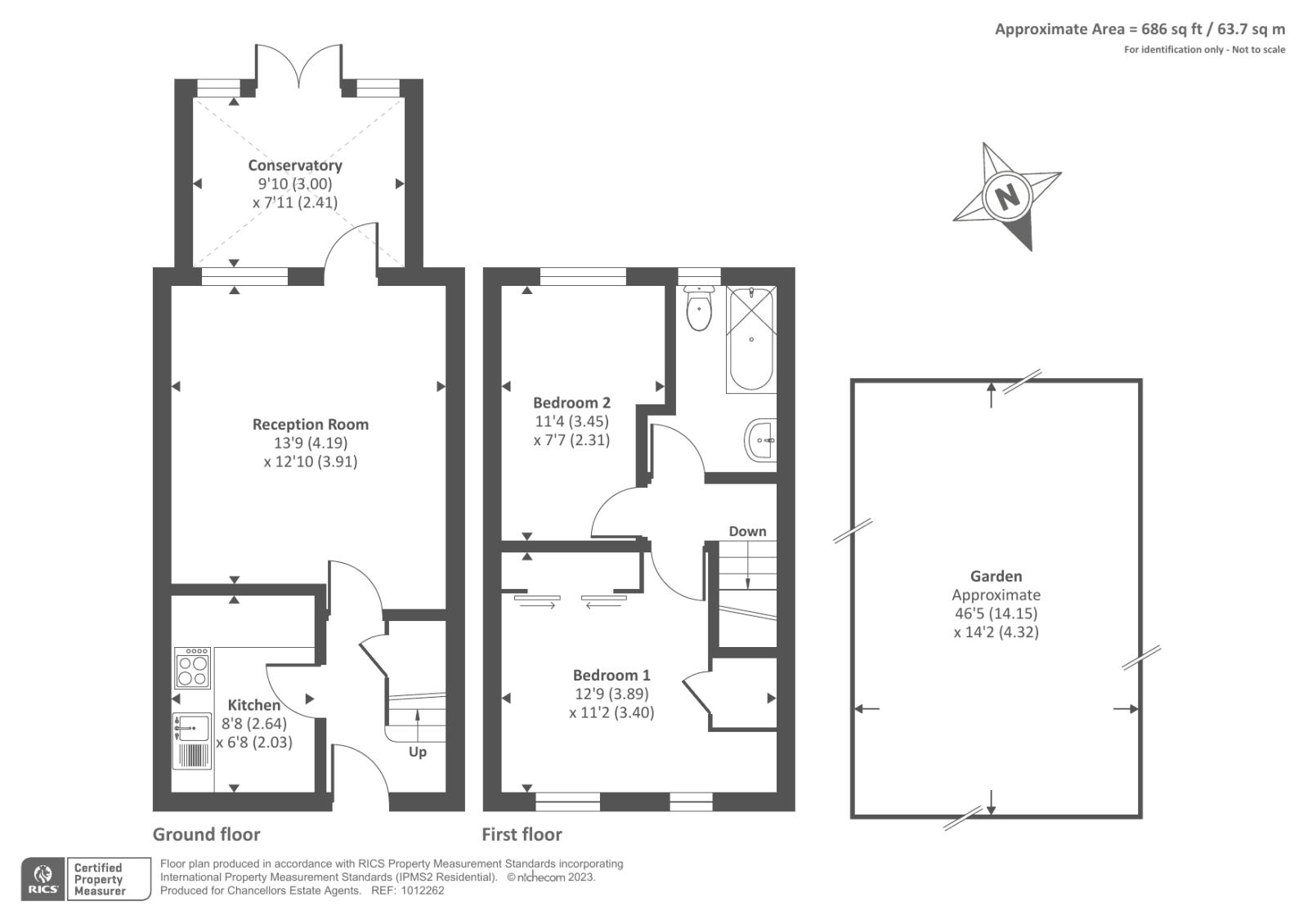 3, Longford Way, Didcot floorplan