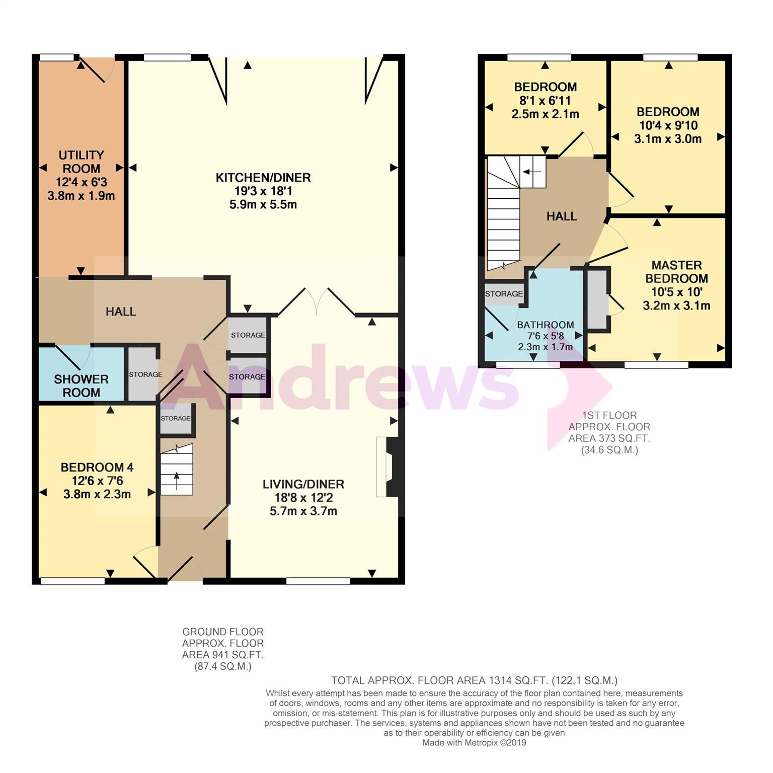 4 Bedrooms Semi-detached house for sale in Turkey Road, Bexhill-On-Sea, East Sussex TN39