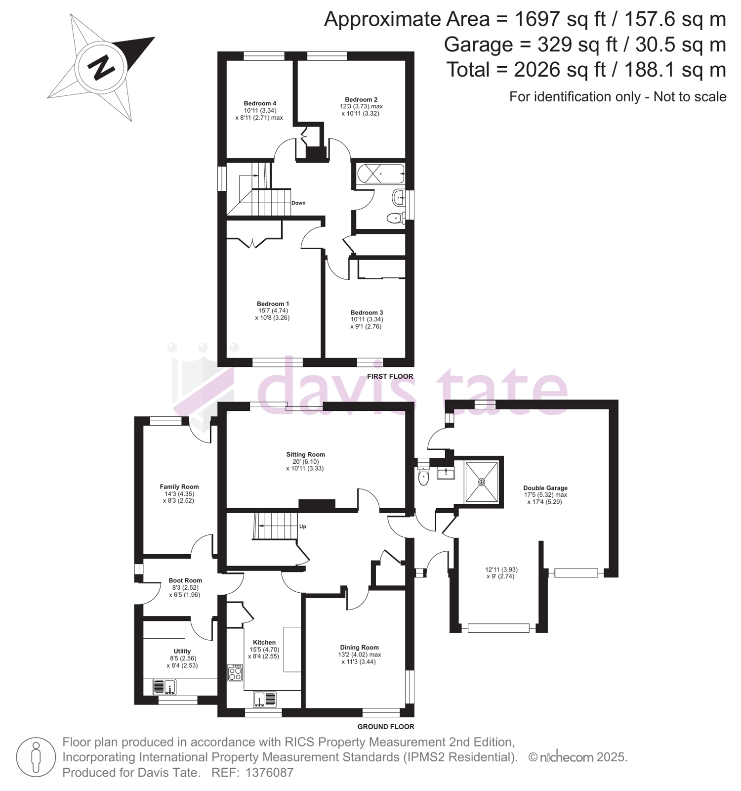 18, Hill Bottom Close, Reading floorplan