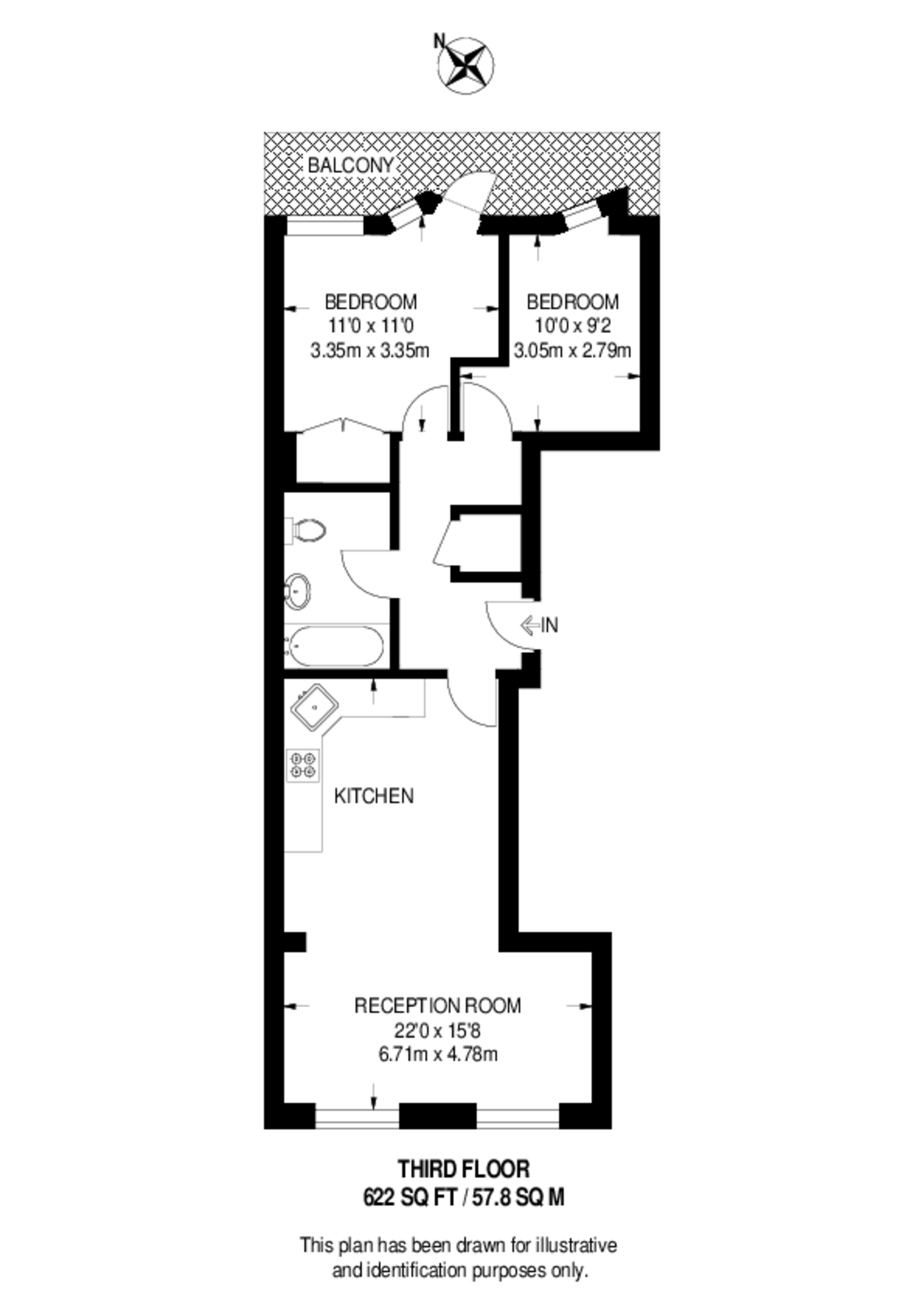 Umberston Street, Aldgate floorplan
