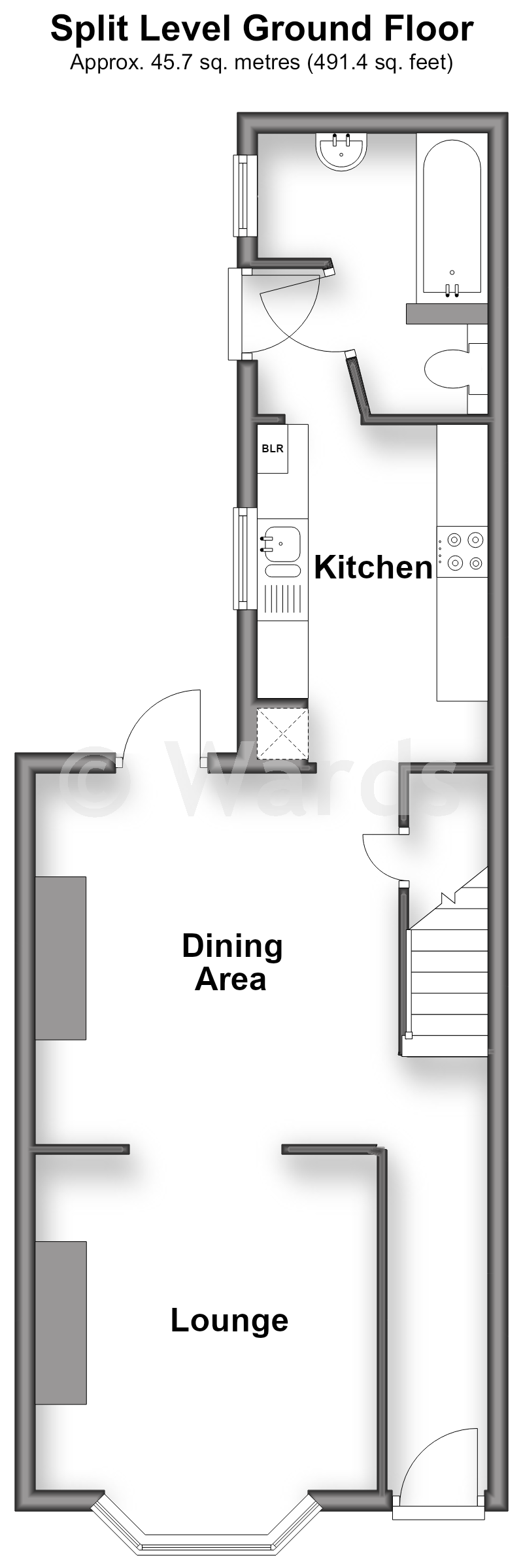 121, Godinton Road, Ashford floorplan