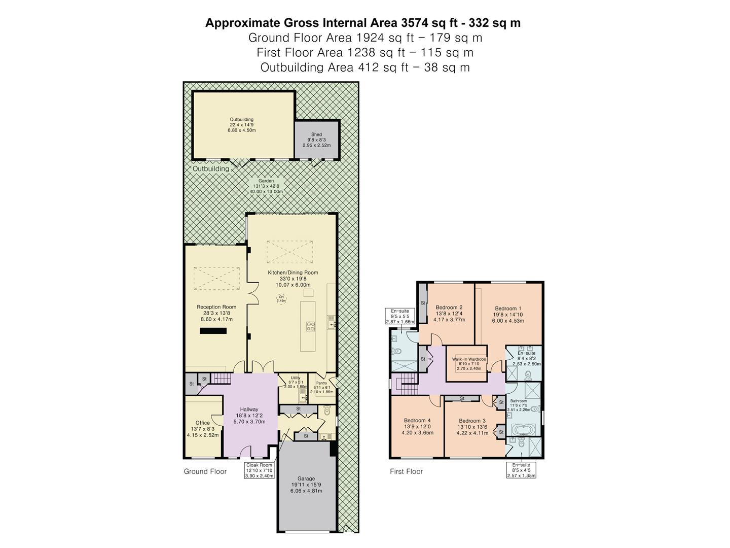 Oakleigh Park South, Whetstone floorplan