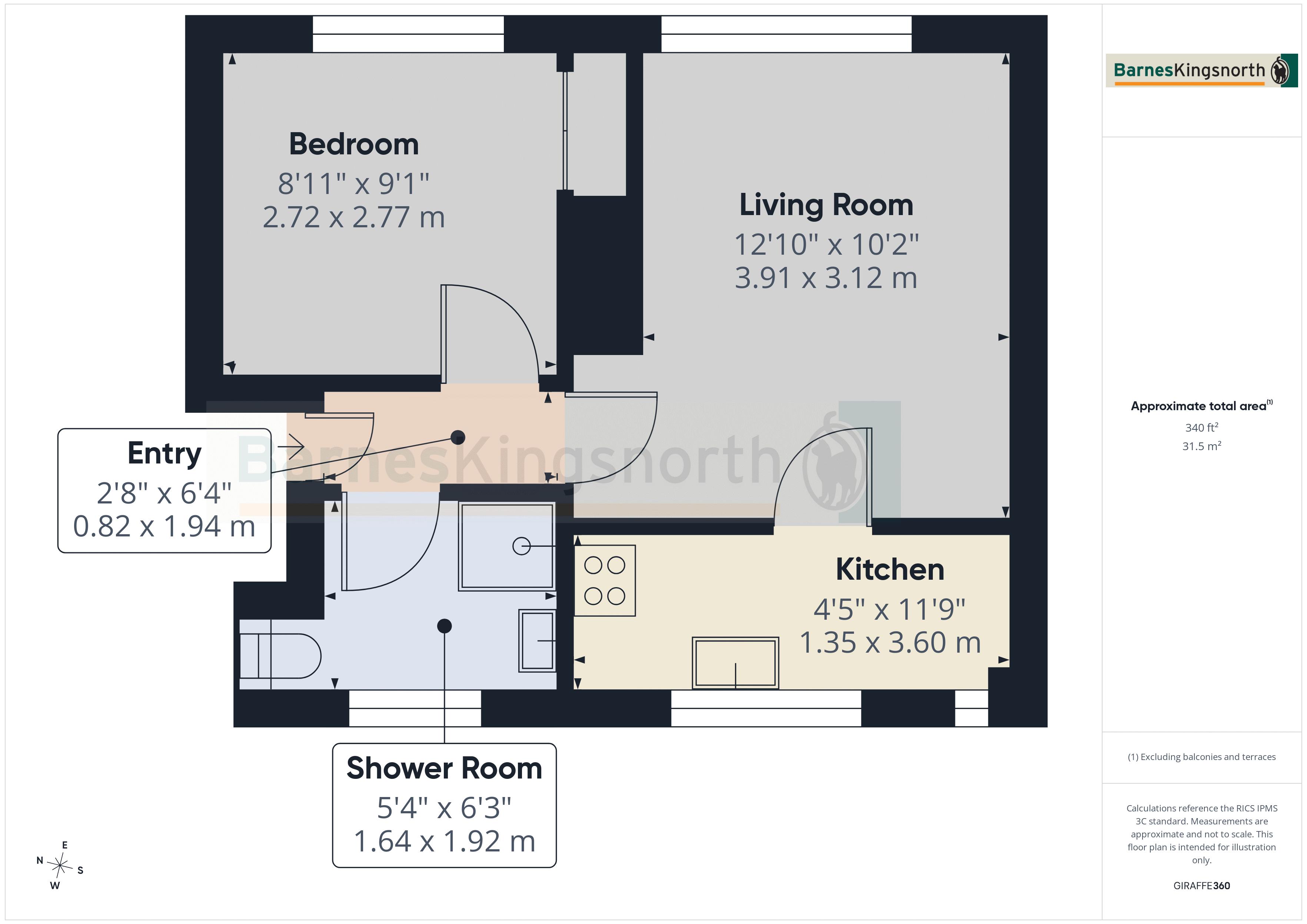 37, The Grove, Tunbridge Wells floorplan