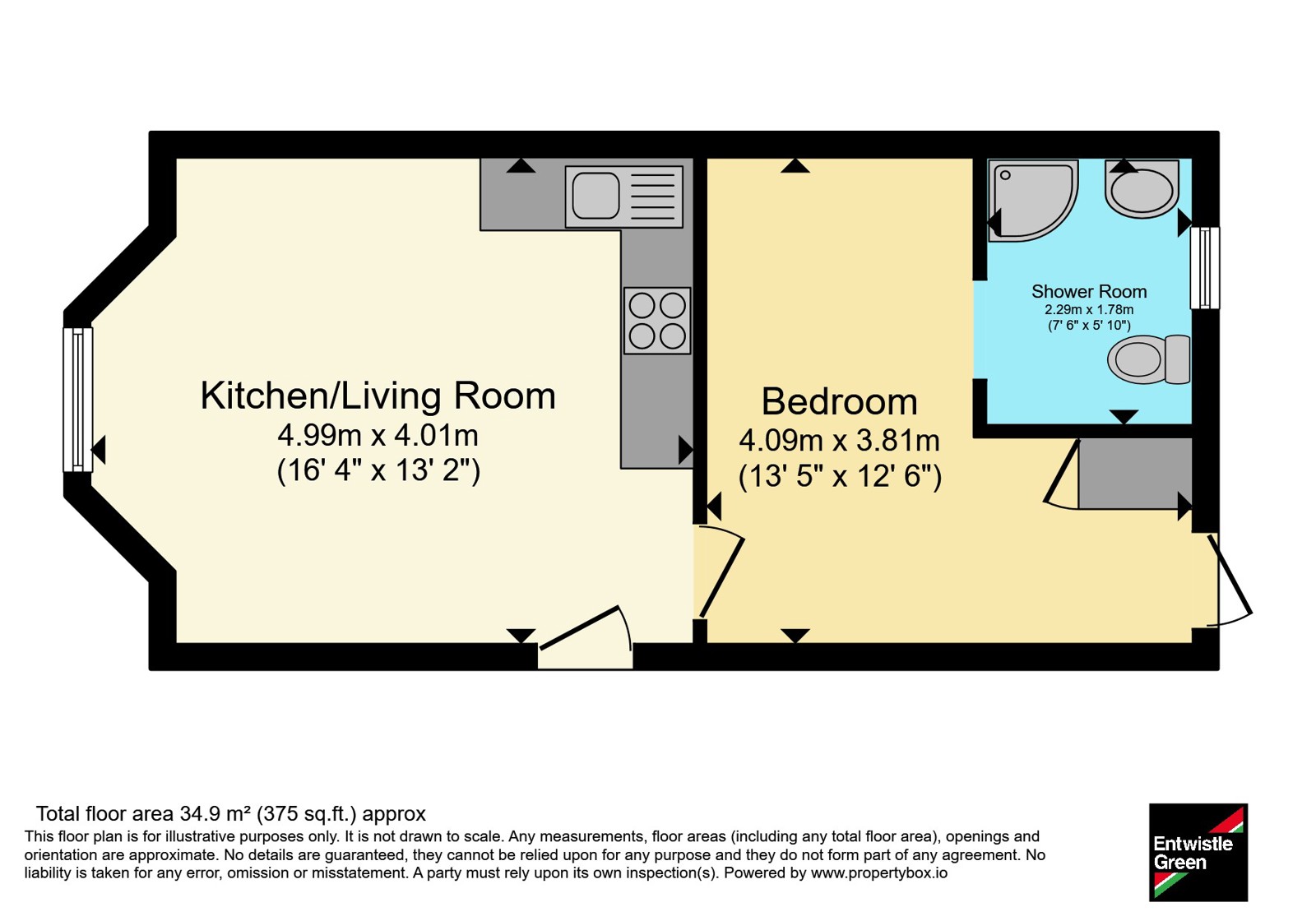 11b, Derwent Road West, Merseyside floorplan