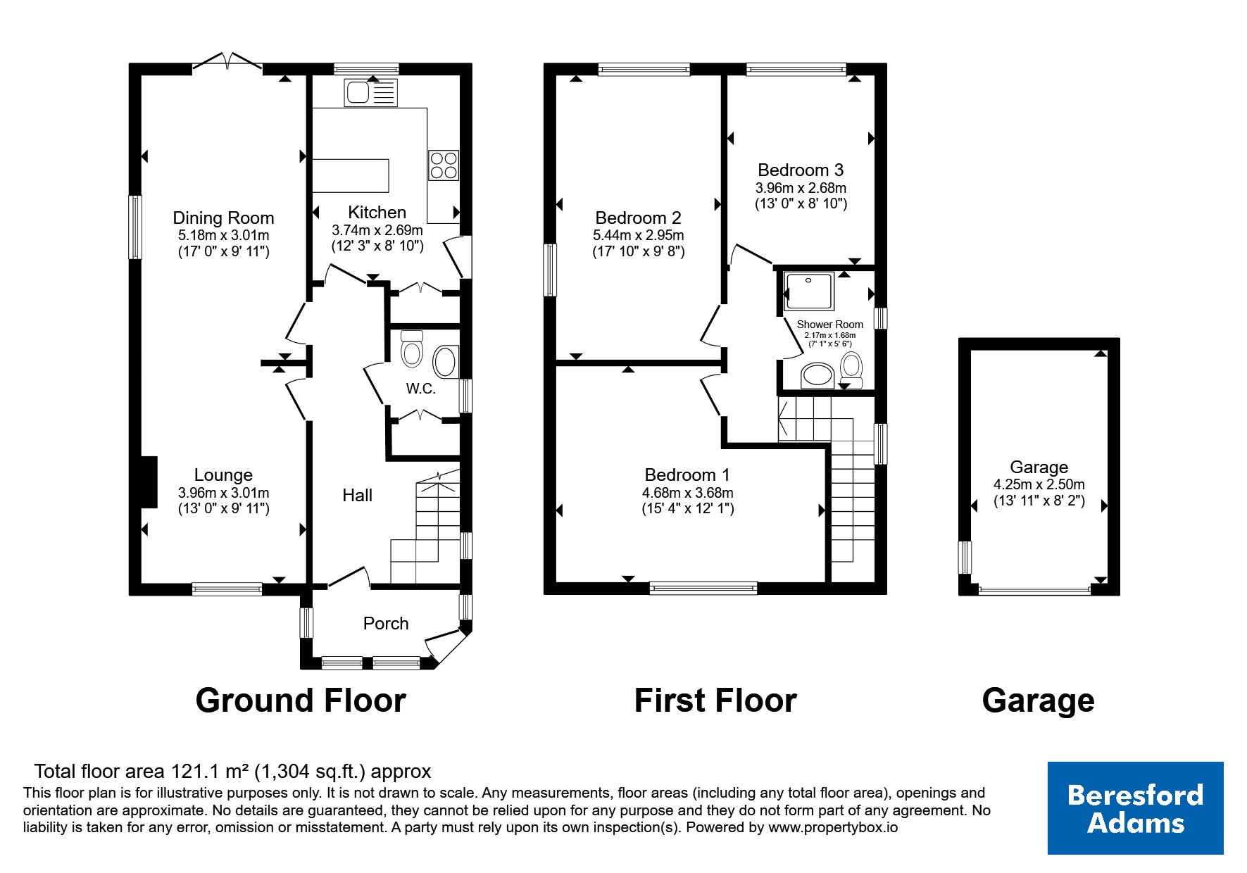 58B,, Rhos Road, Colwyn Bay floorplan