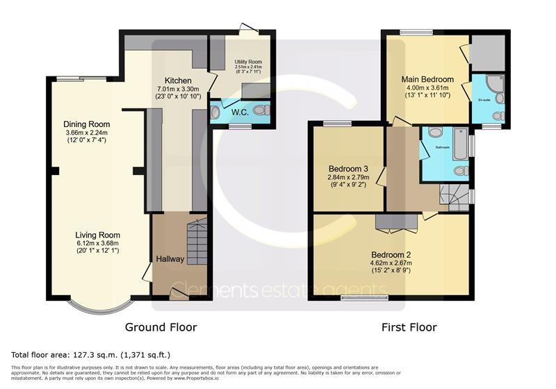 2, Barnfield, Hemel Hempstead floorplan