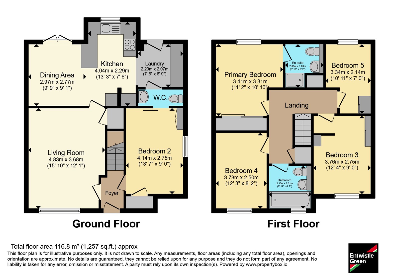 23, Halls Close, Greater Manchester floorplan