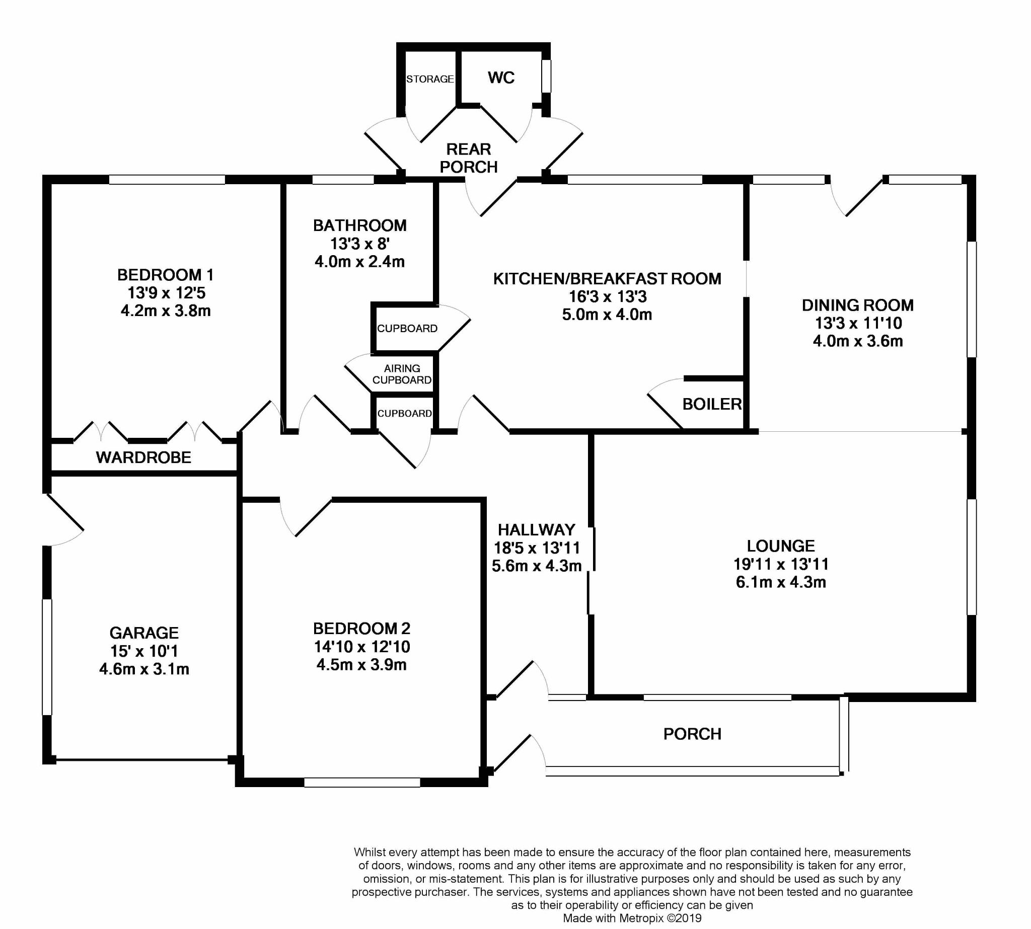 2 Bedrooms Bungalow for sale in Brynhyfryd Grove, Abergele LL22