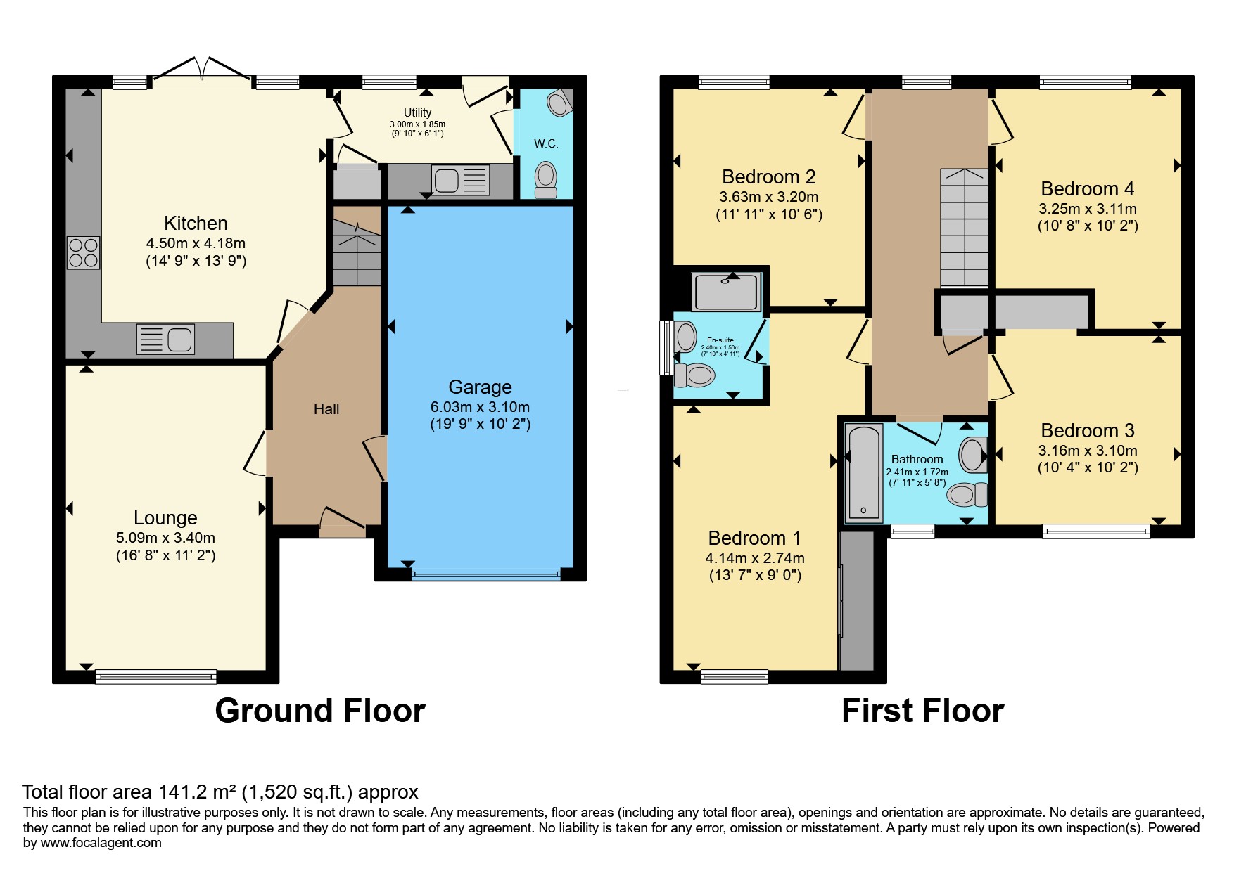 14, Charnley Drive, Northwich floorplan