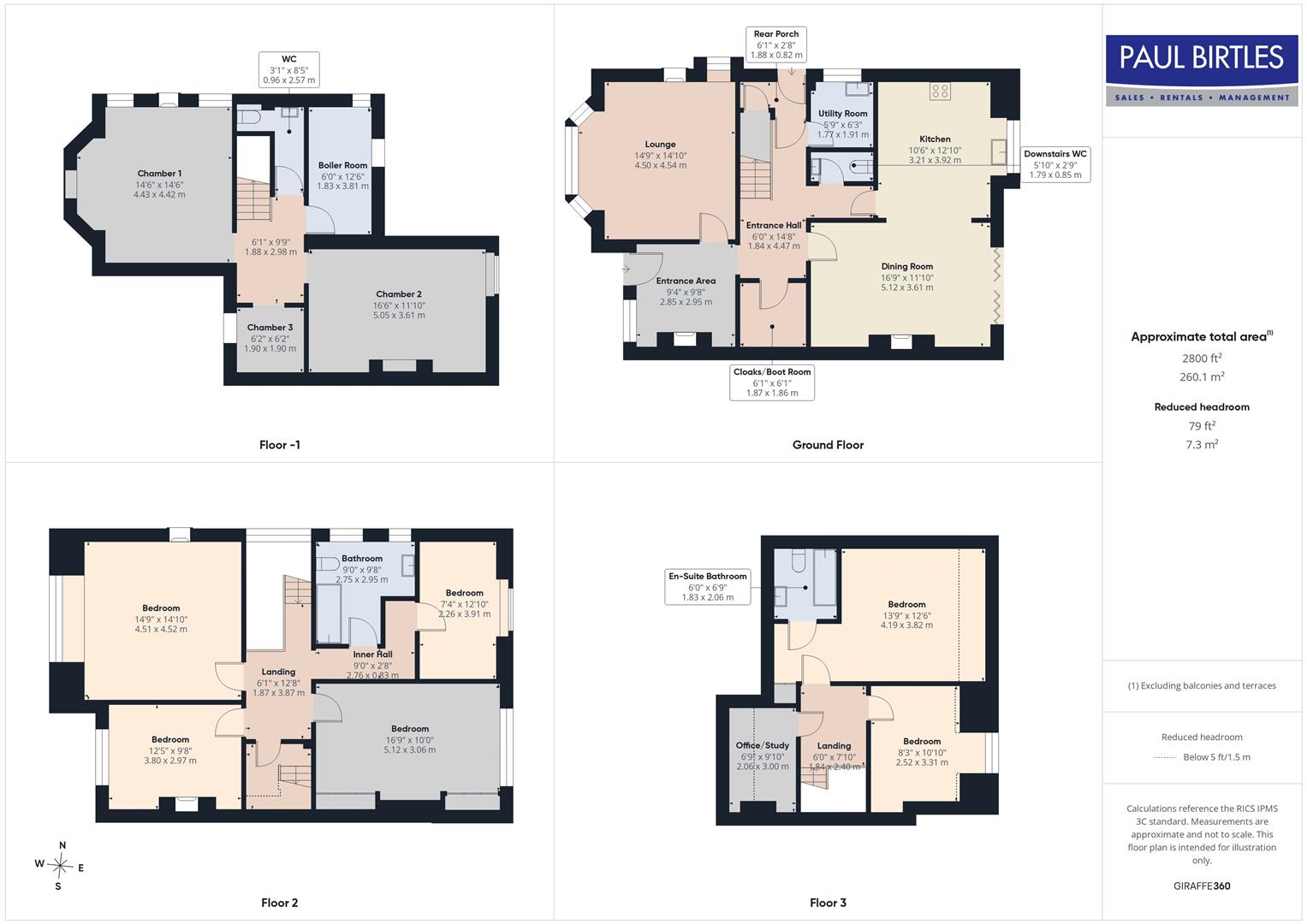 5, Woodlands Road, Manchester floorplan