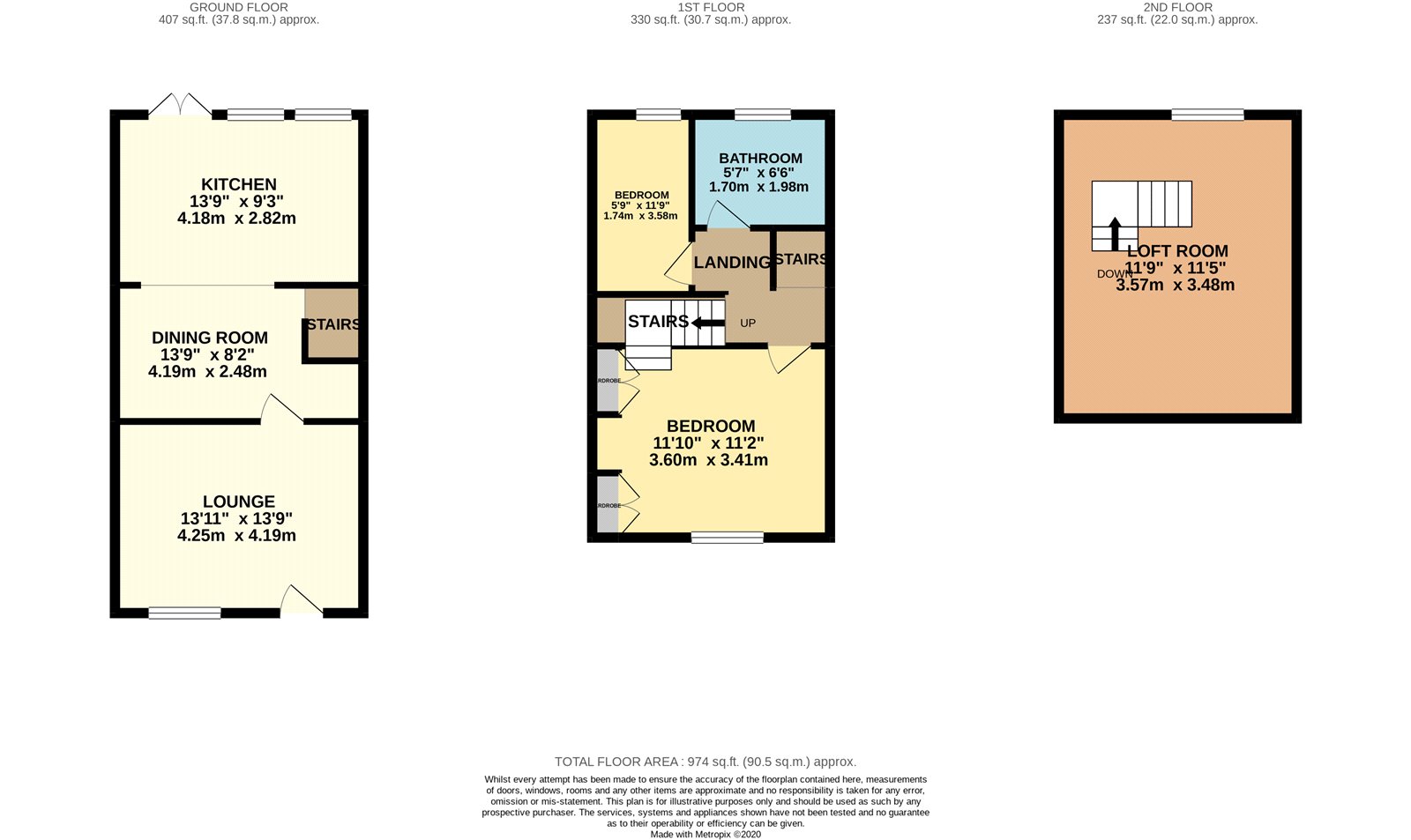 Pennington Street, Walshaw, Bury, Greater Manchester BL8, 2 bedroom