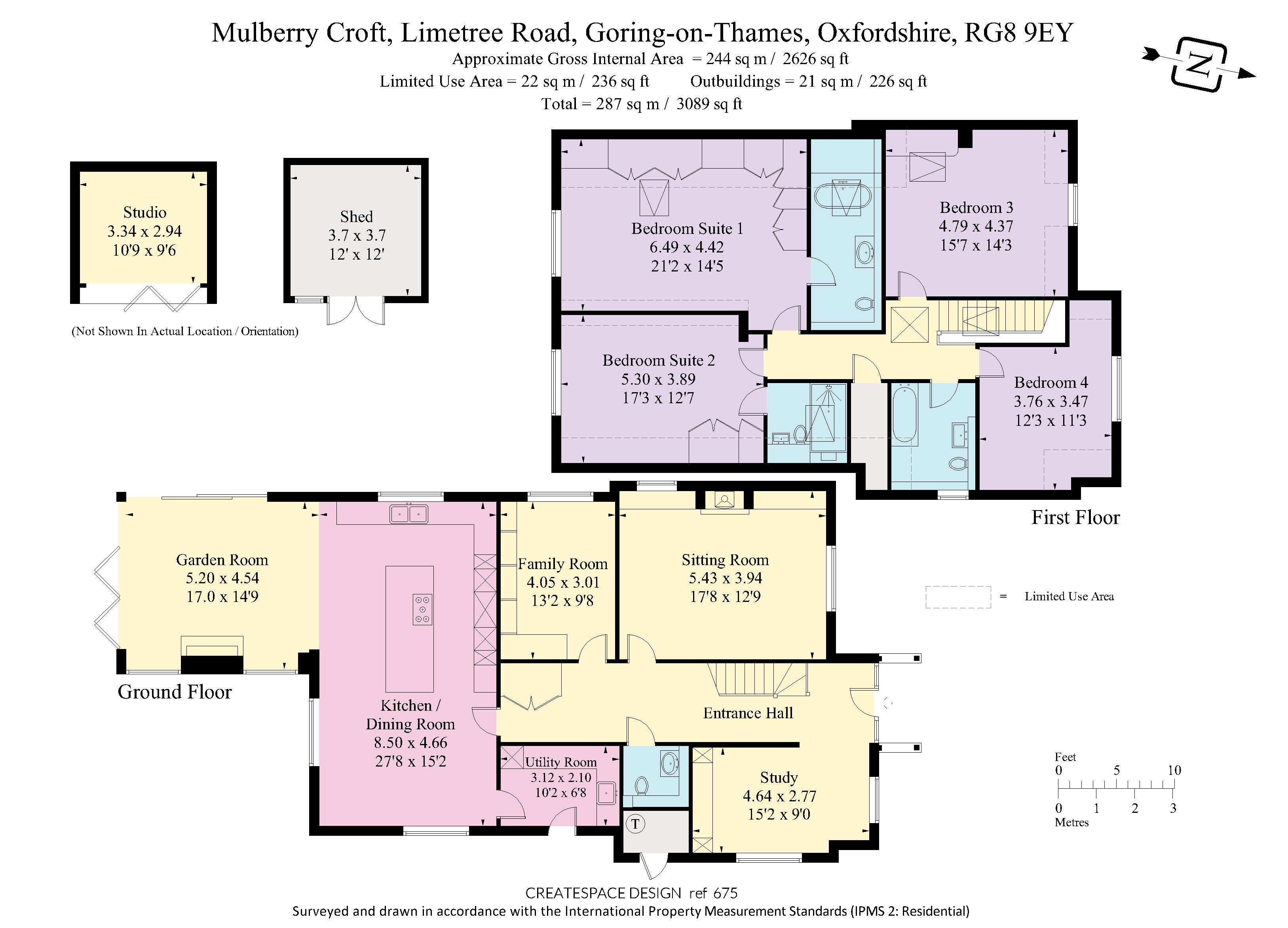 Mulberry Croft, Goring on Thames floorplan