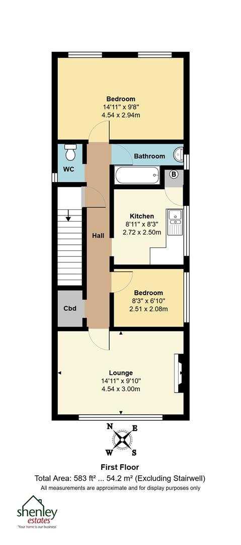 50, London Road, Shenley floorplan