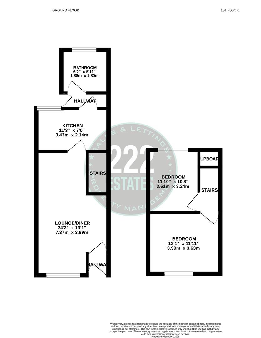 7, Taylor Street, Warrington floorplan