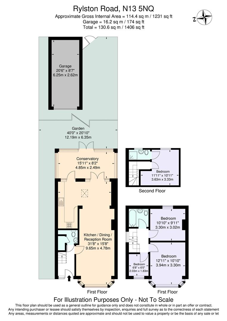 29, Rylston Road, London floorplan