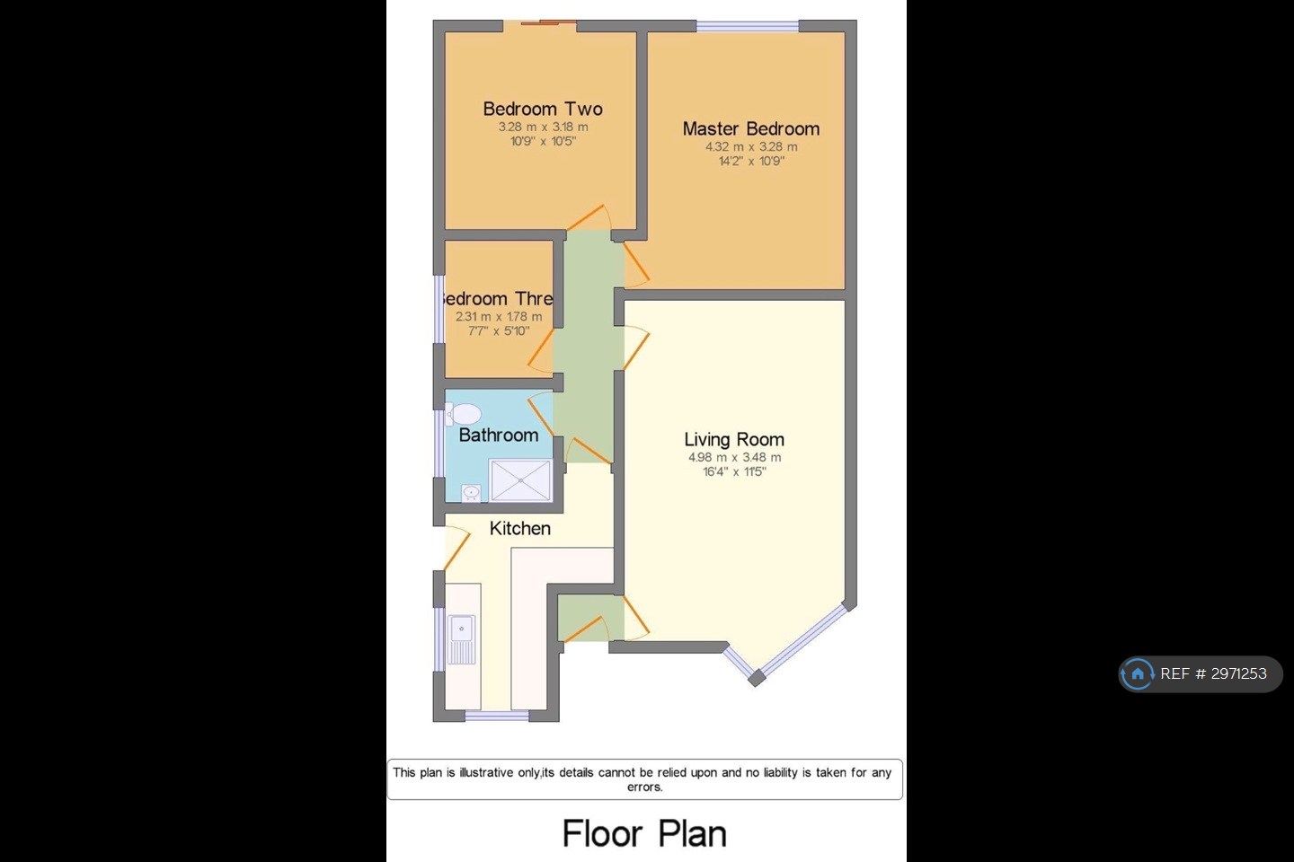 Sandra Drive, Newton-Le-Willows floorplan