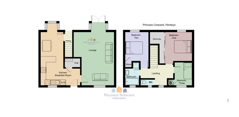 38, Princess Crescent, Newport floorplan