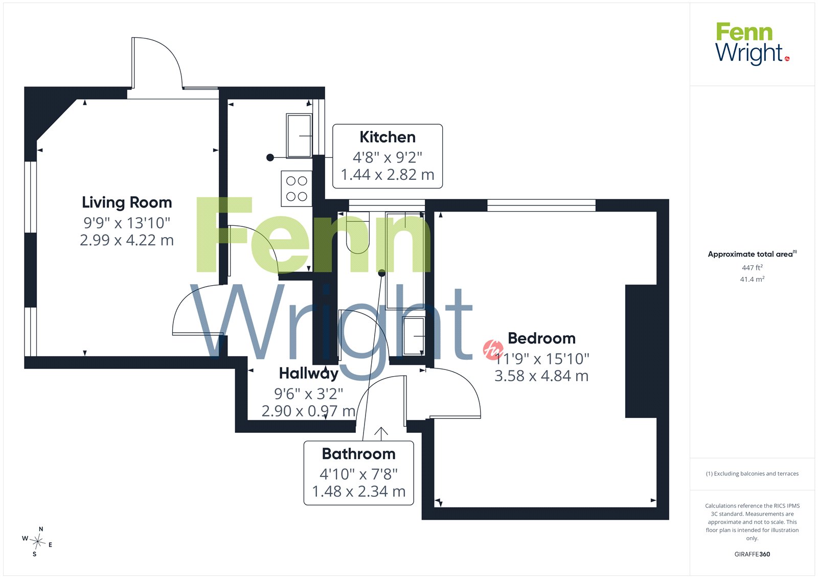 Flat 5, Haselmere, 21, Victoria Road, Suffolk floorplan