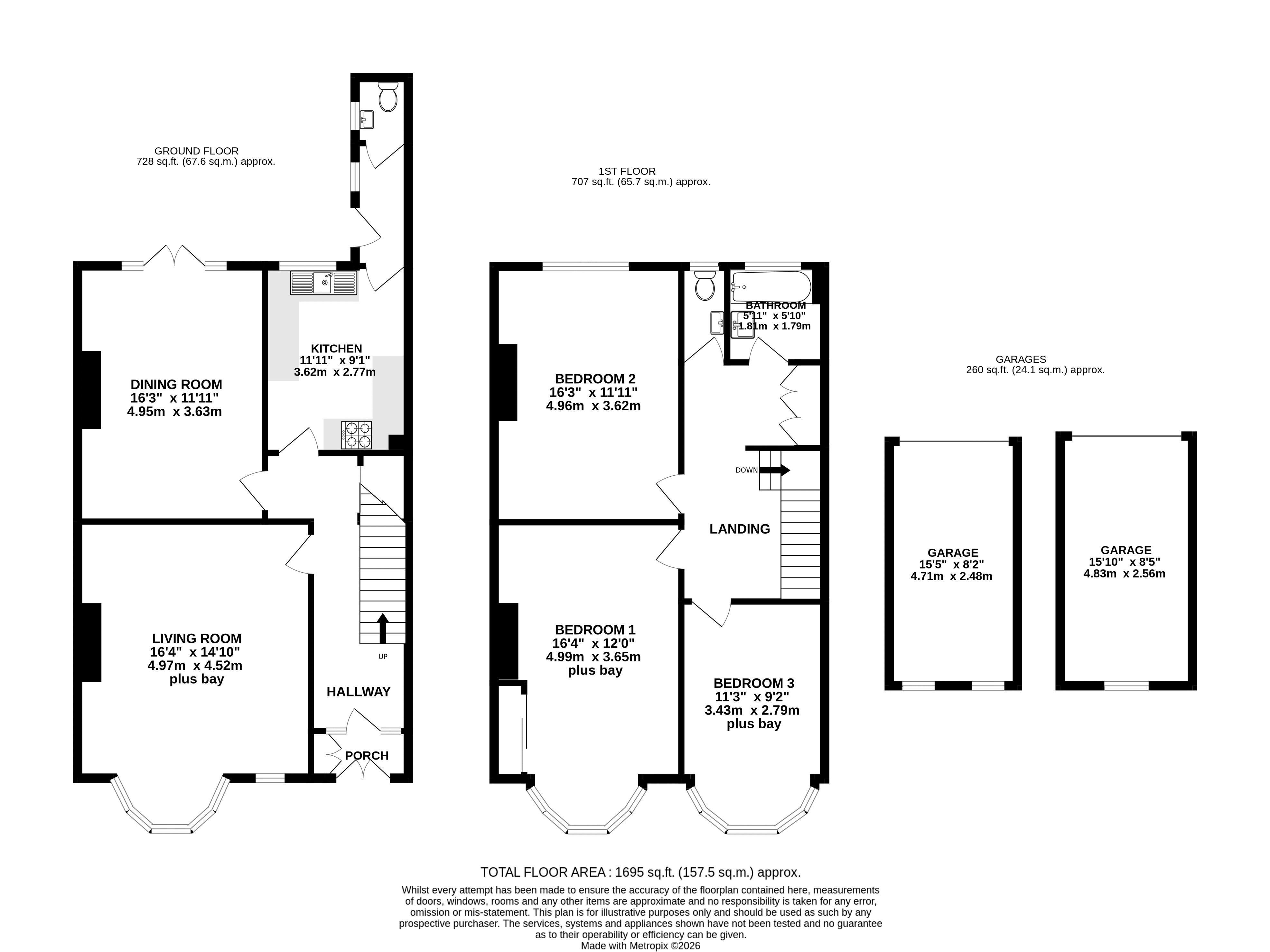 54a, Blackboy Road, Exeter floorplan