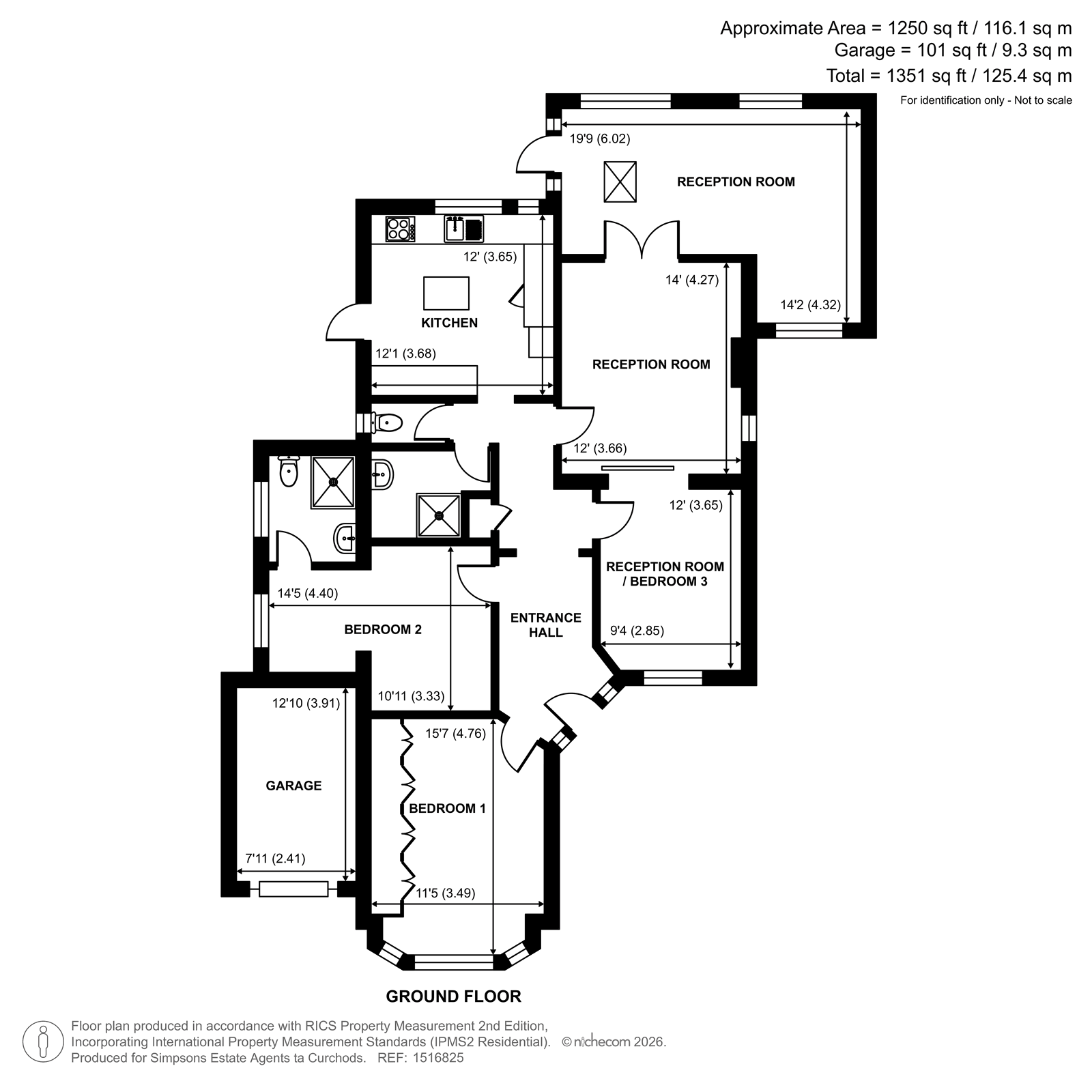 106, Thames Street, Weybridge floorplan