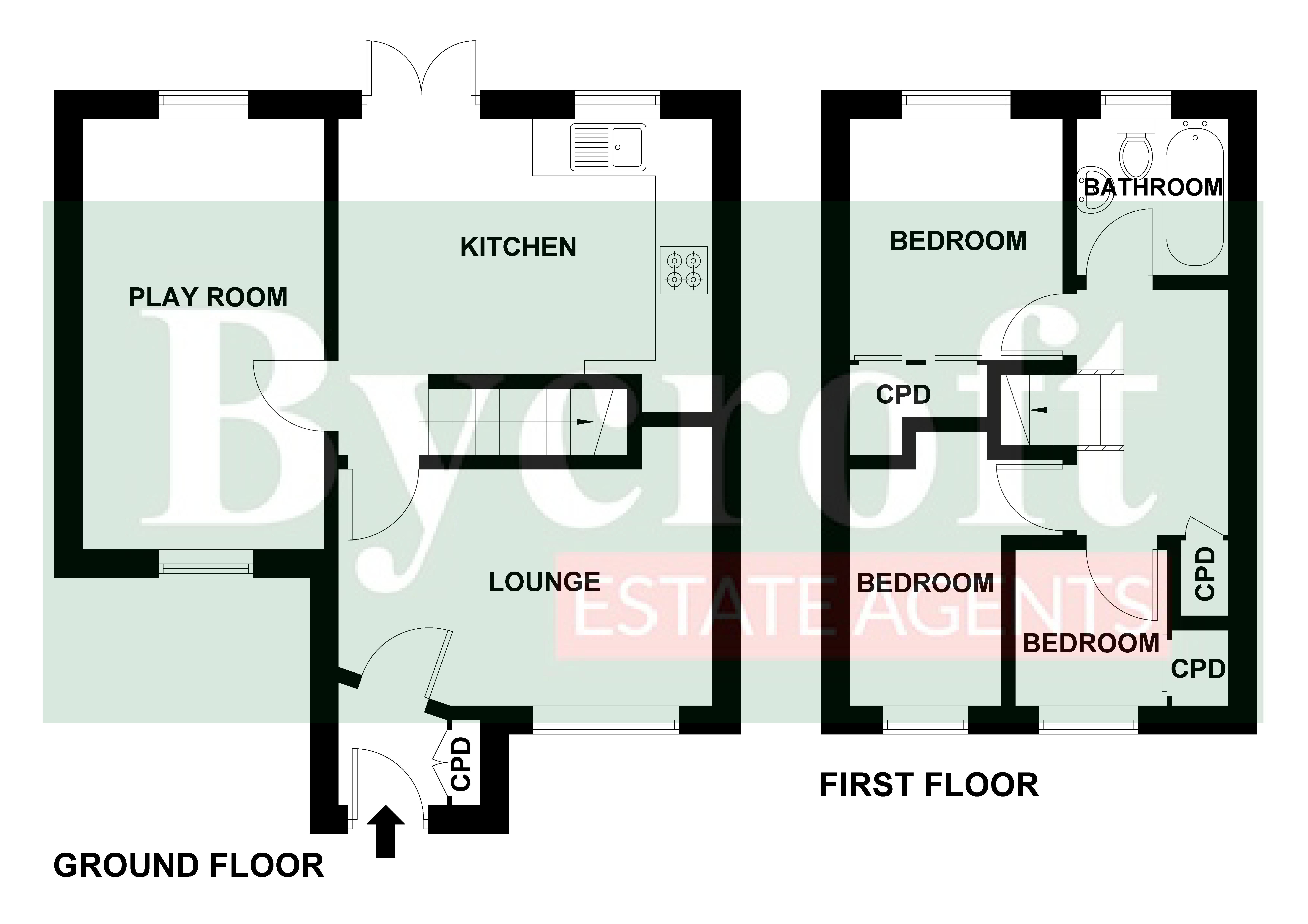 6, Thames Way, Great Yarmouth floorplan