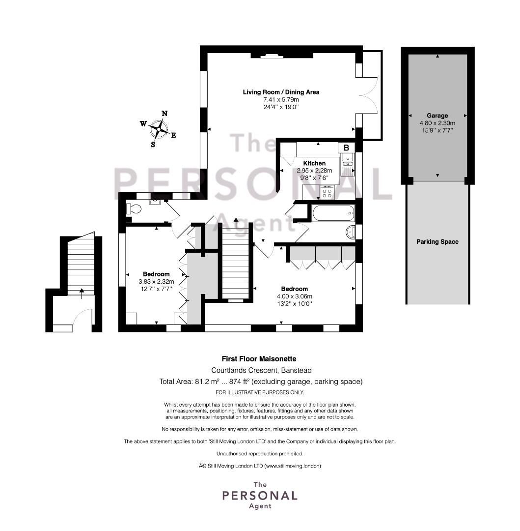 Courtlands Crescent, Banstead SM7, 2 bedroom flat for sale 66410503