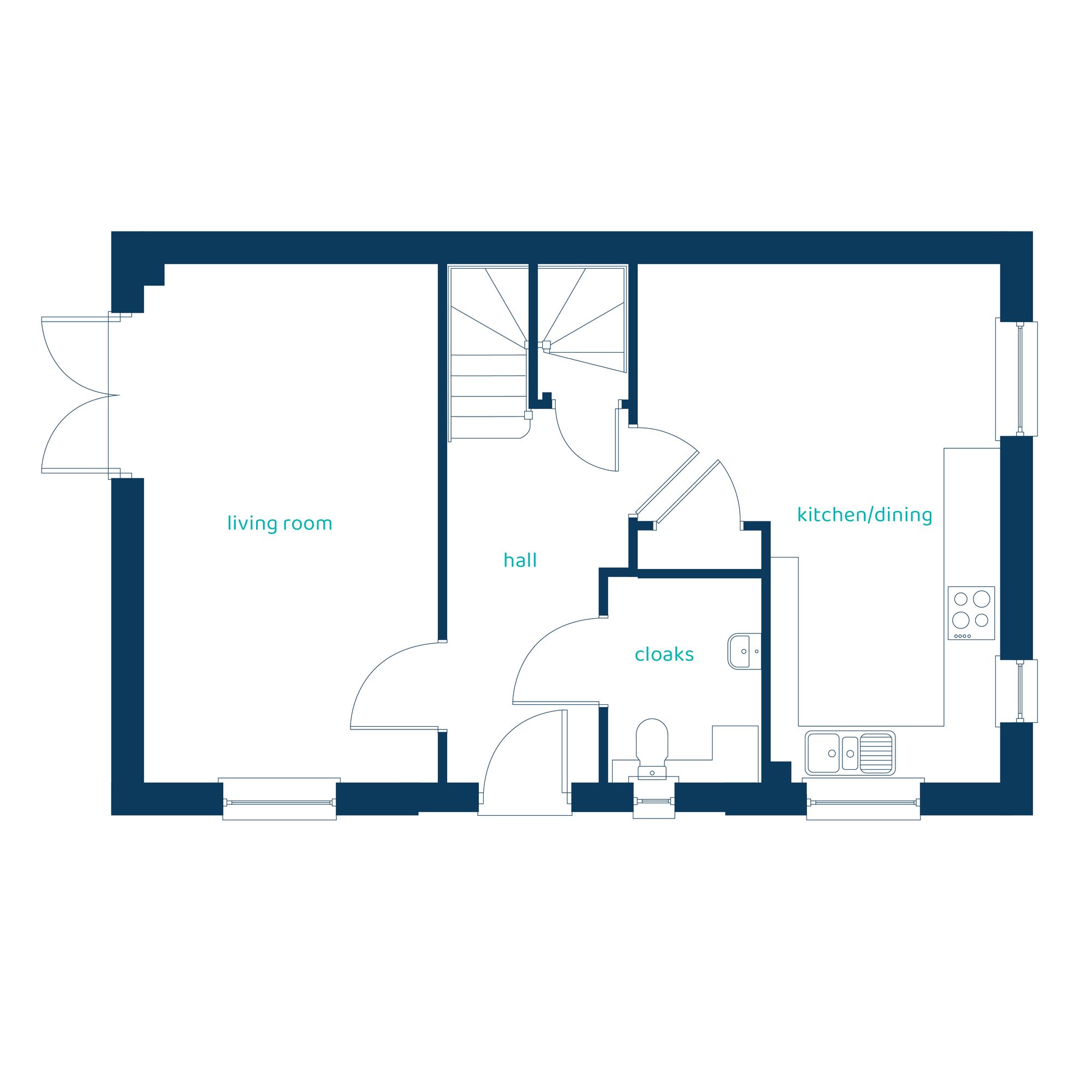 23 Curtiss Drive, Warrington floorplan
